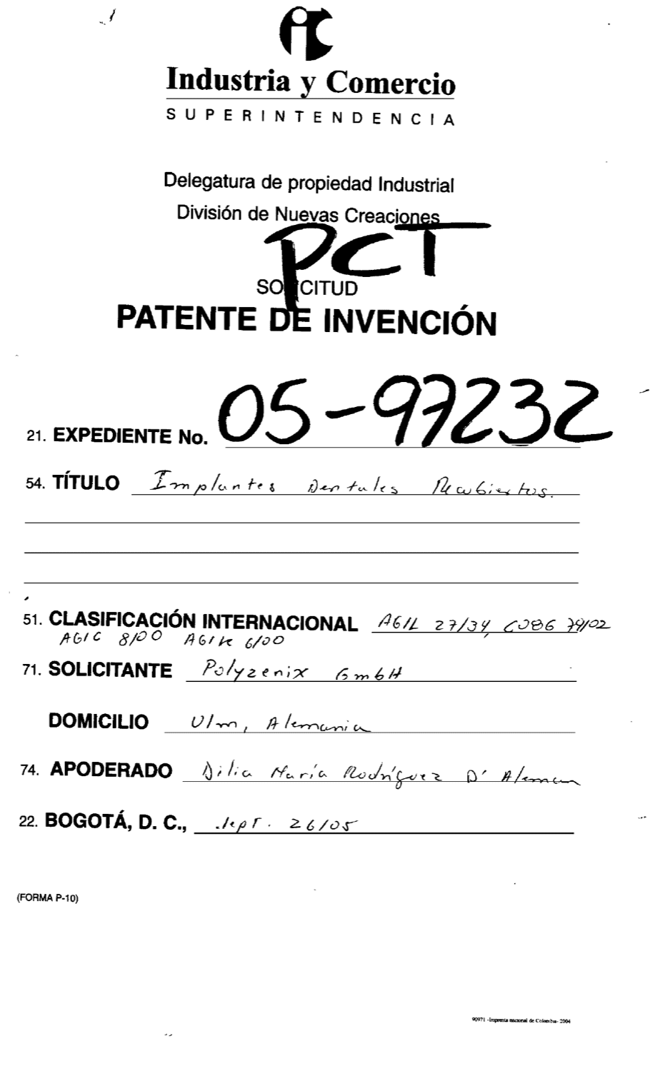 IMPLANTES DENTALES RECUBIERTOS
