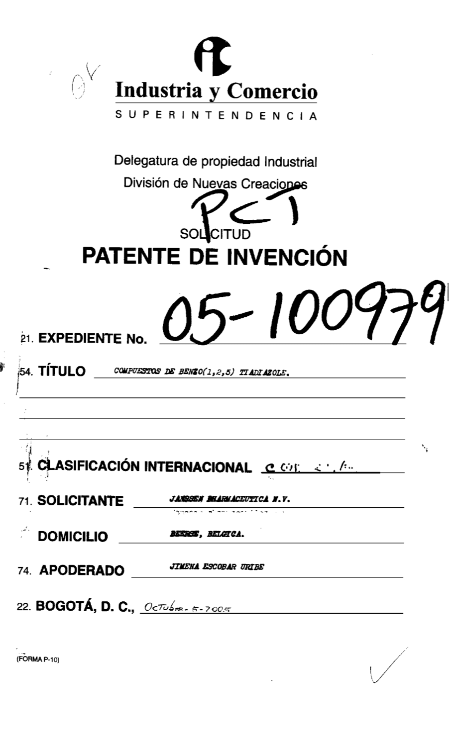 COMPUESTOS DE BENZO[1,2,5]TIADIAZOLE