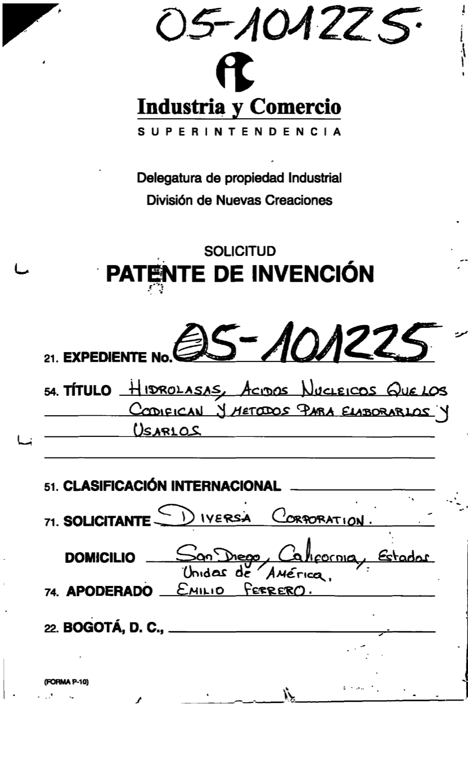 LIPASAS Y ÁCIDOS NUCLEICOS QUE LAS CODIFICAN
