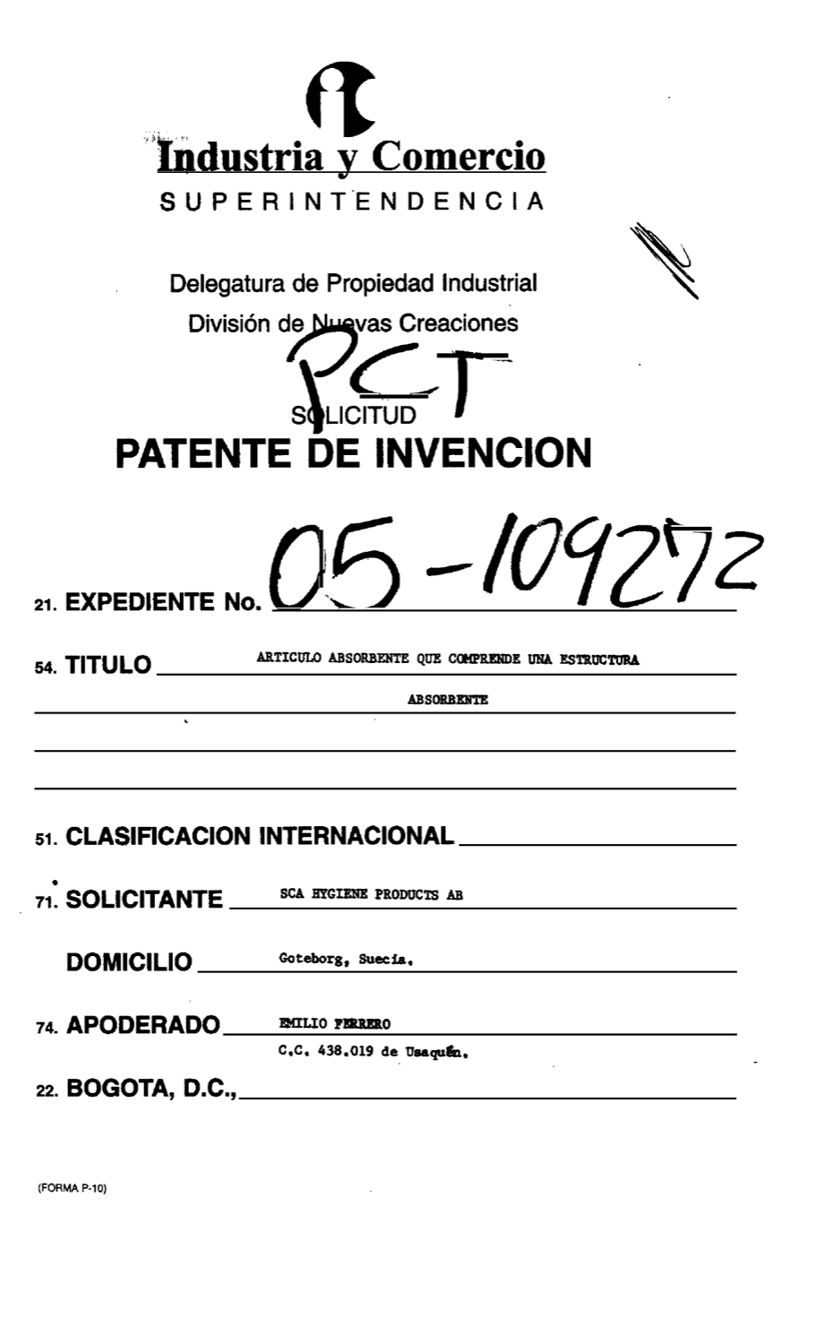 ARTÍCULO ABSORBENTE QUE COMPRENDE UNA ESTRUCTURA ABSORBENTE