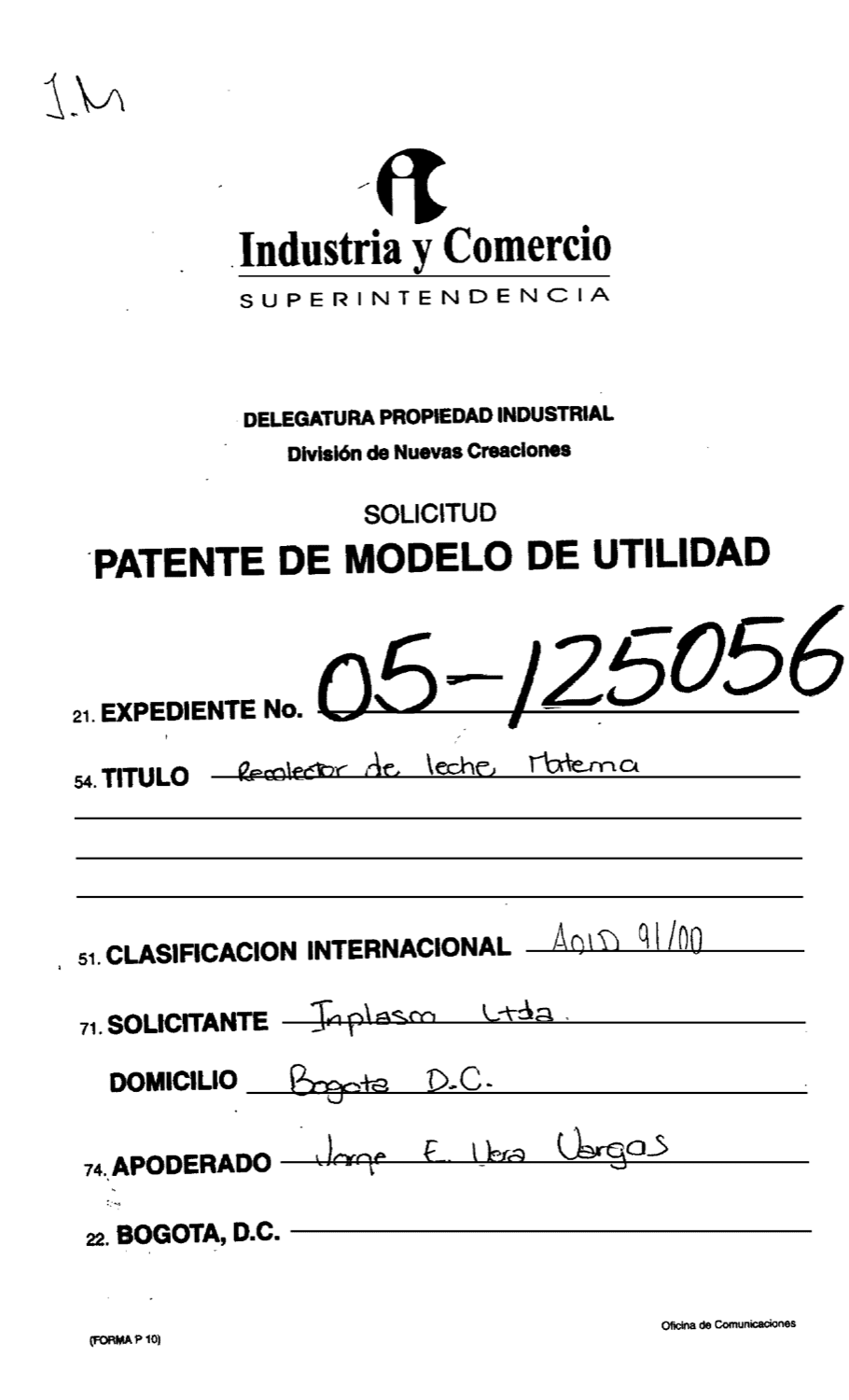 RECOLECTOR DE LECHE MATERNA