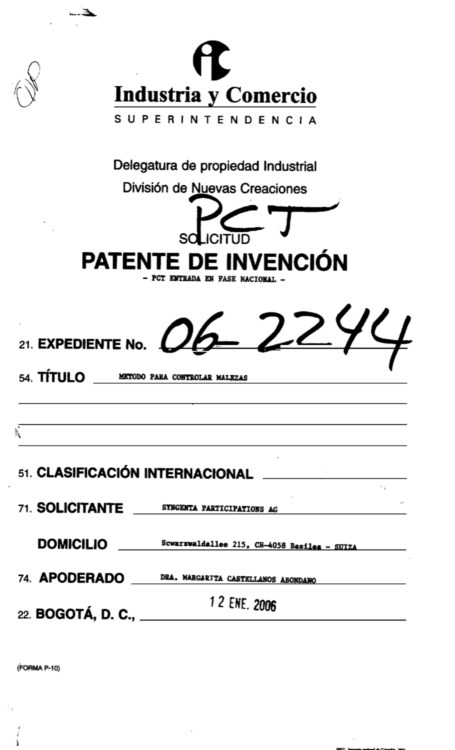 METODO PARA CONTROLAR MALEZAS