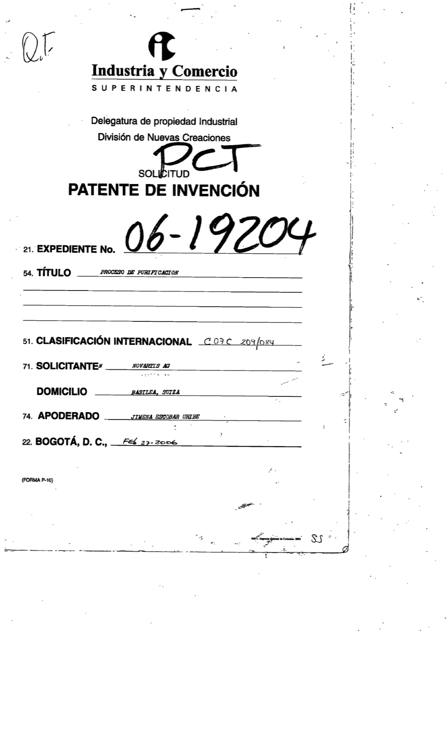 PROCESO DE PURIFICACION