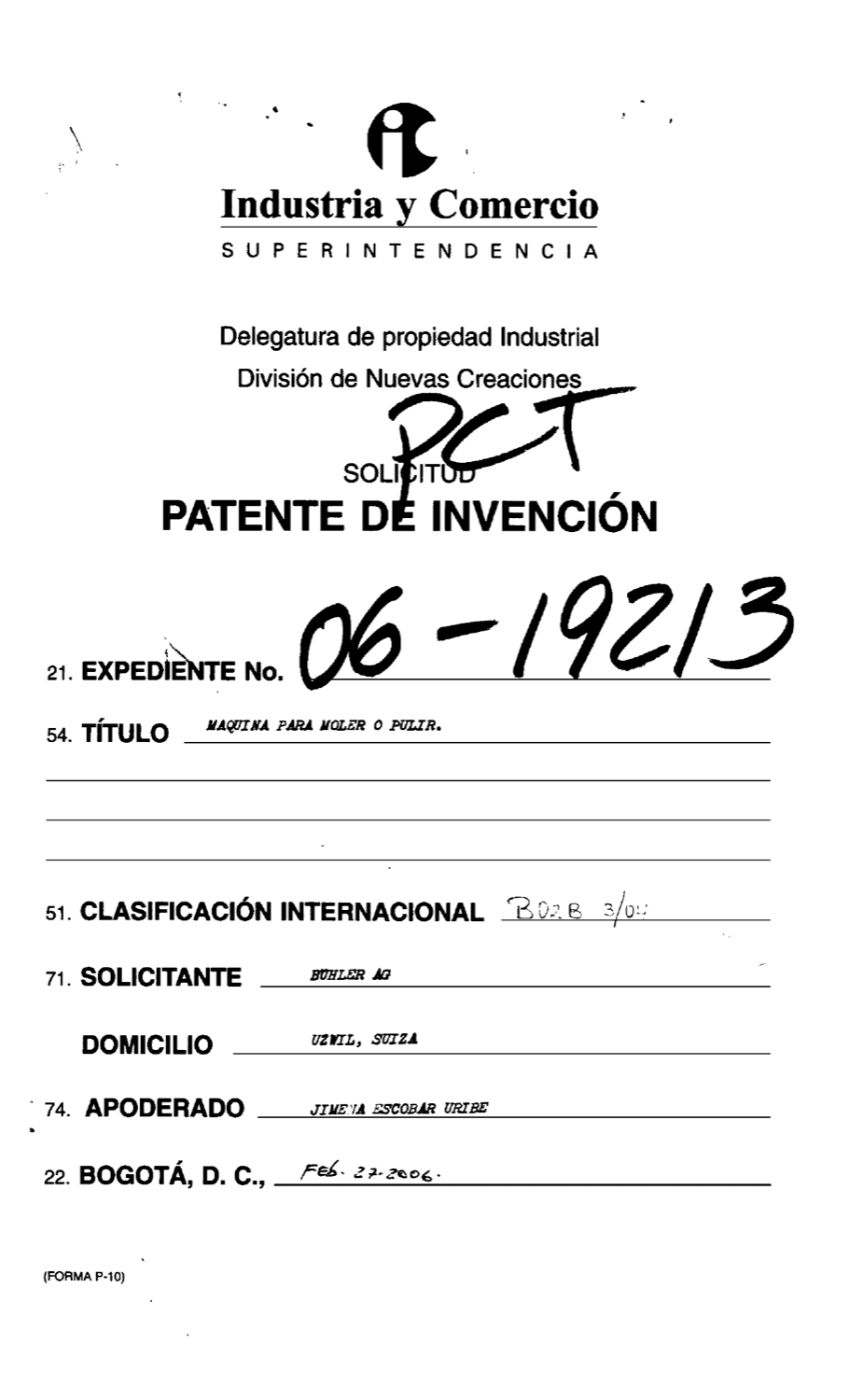 MAQUINA PARA MOLER O PULIR