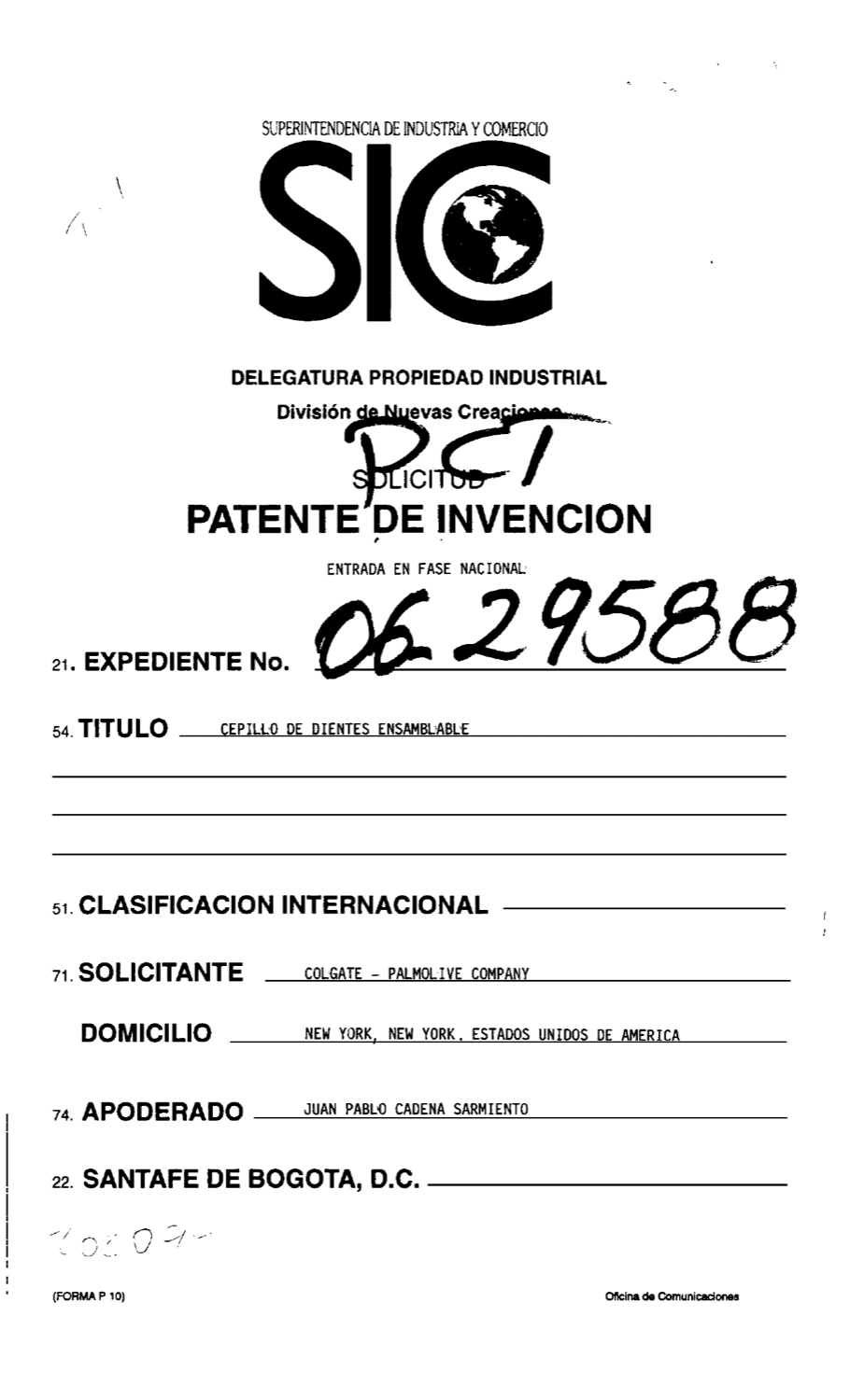 CEPILLO DE DIENTES ENSAMBLABLE