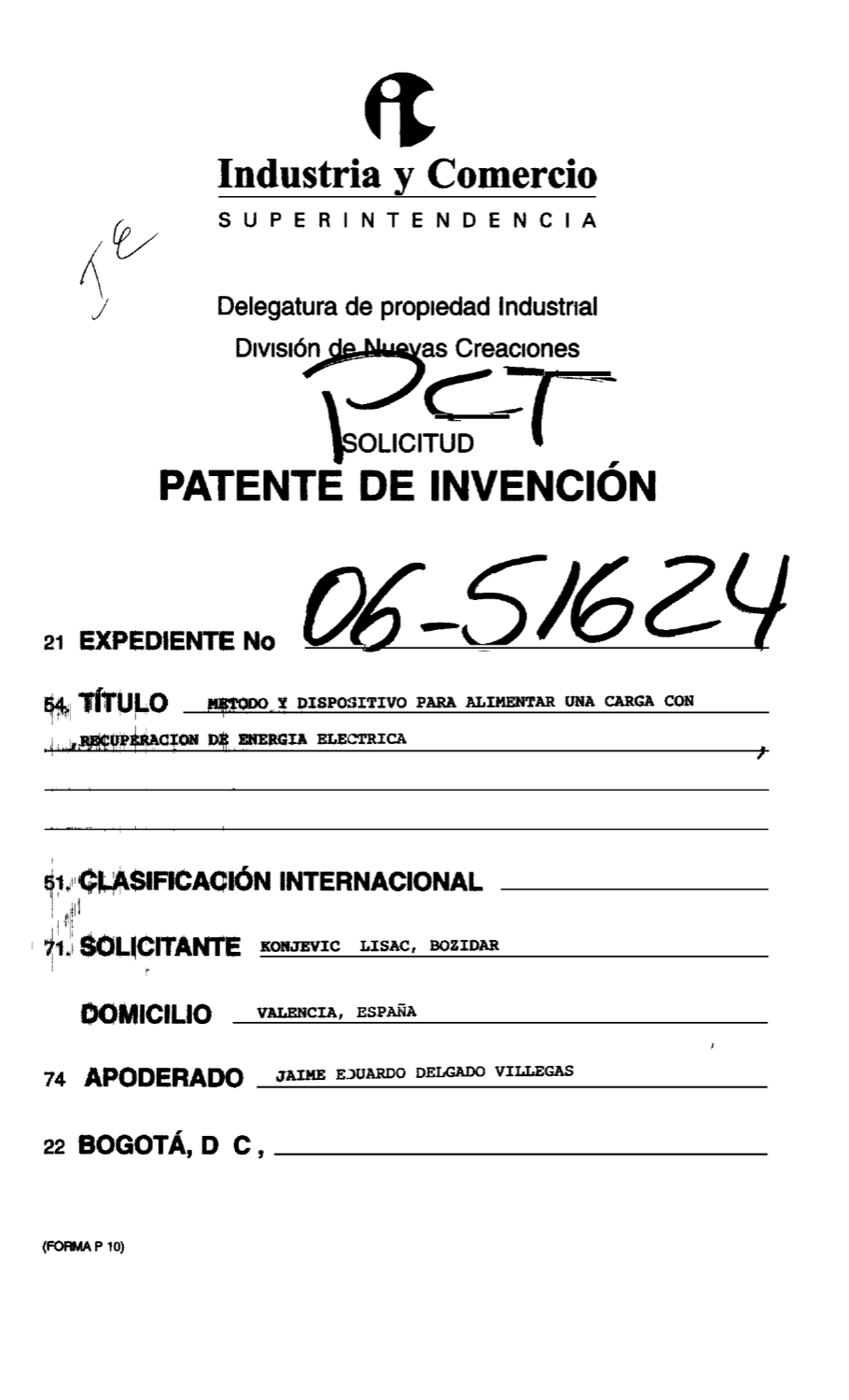 METODO Y DISPOSITIVO PARA ALIMENTAR UNA CARGA CON RECUPERACION DE ENERGIA ELECTRICA