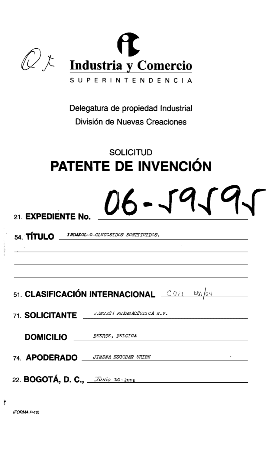 INDOL-O-GLUCOSIDOS SUSTITUIDOS