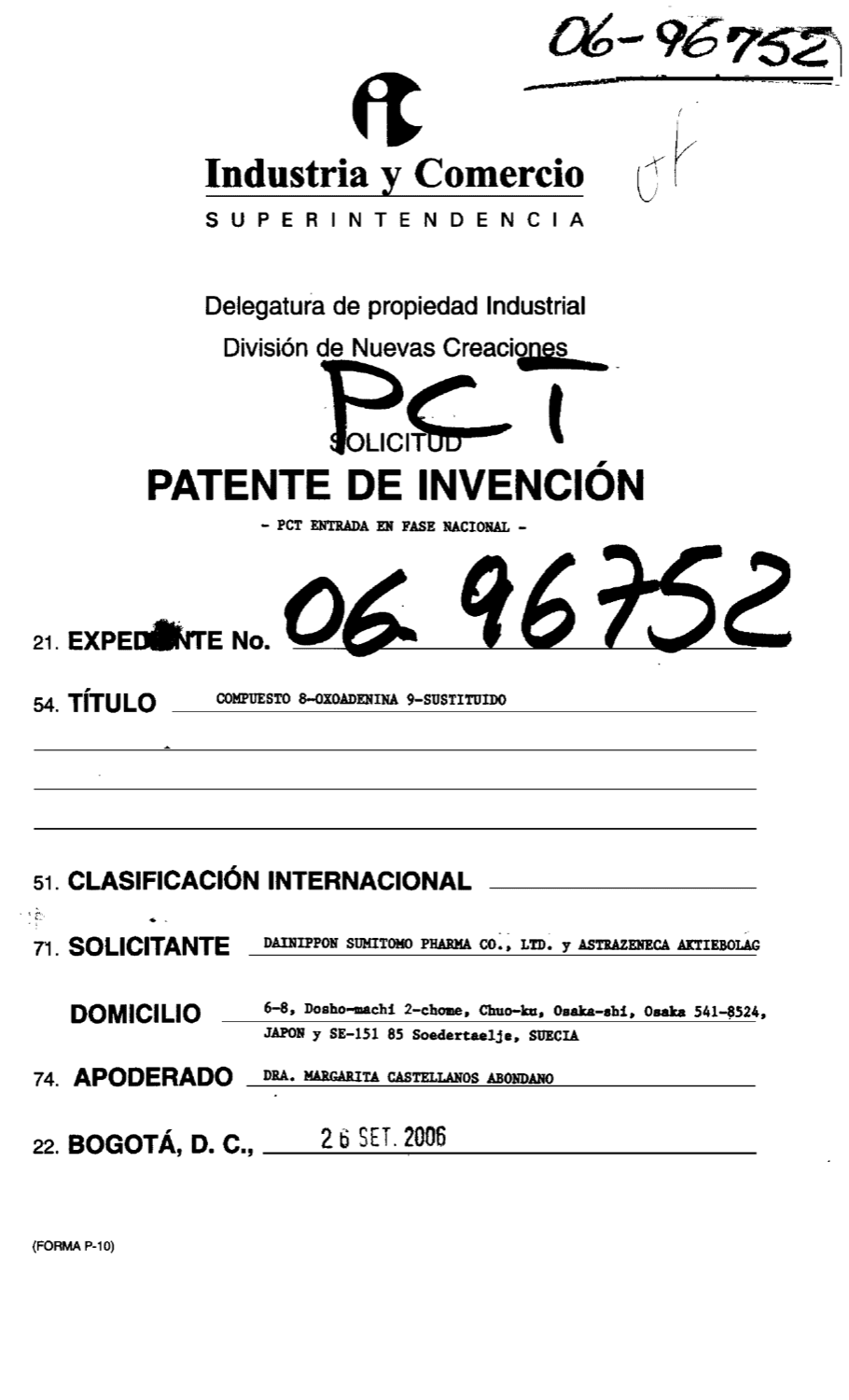 COMPUESTO 8-OXOADENINA 9-SUSTITUIDO