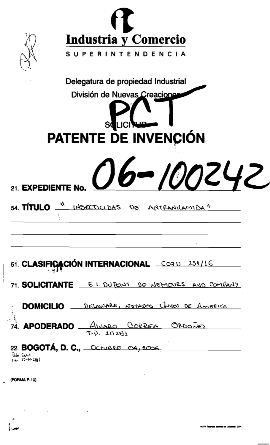INSECTICIDAS DE ANTRANILAMIDA