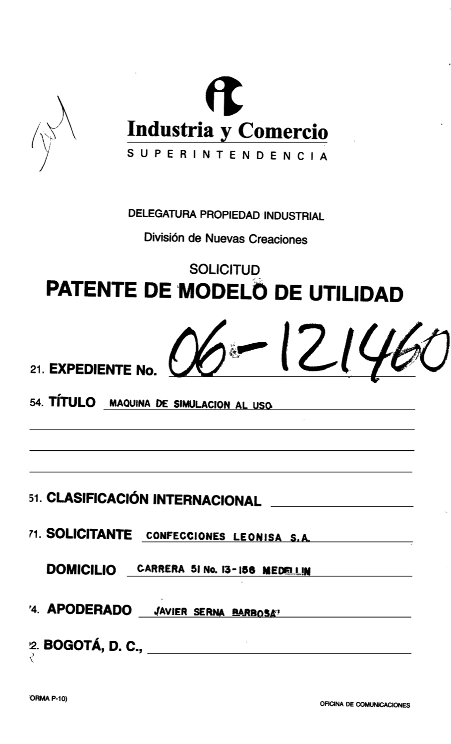 MAQUINA DE SIMULACIÒN AL USO