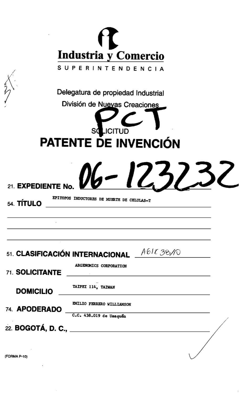 EPITOPOS INDUCTORES DE MUERTE DE CELULAS-T