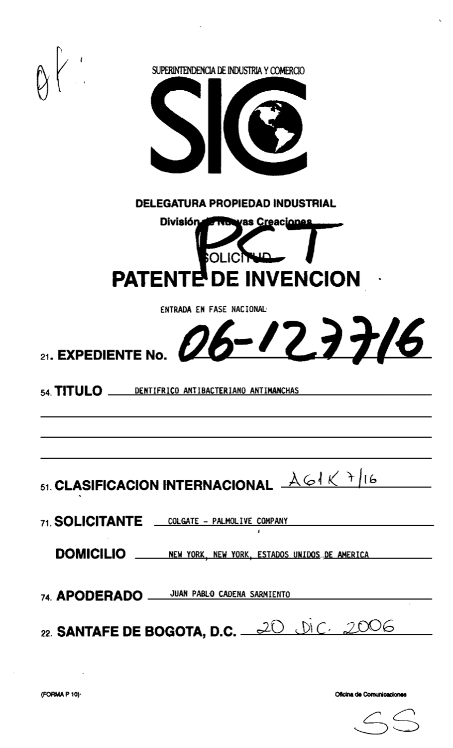DENTIFICO ANTIBACTERIANO ANTIMANCHAS