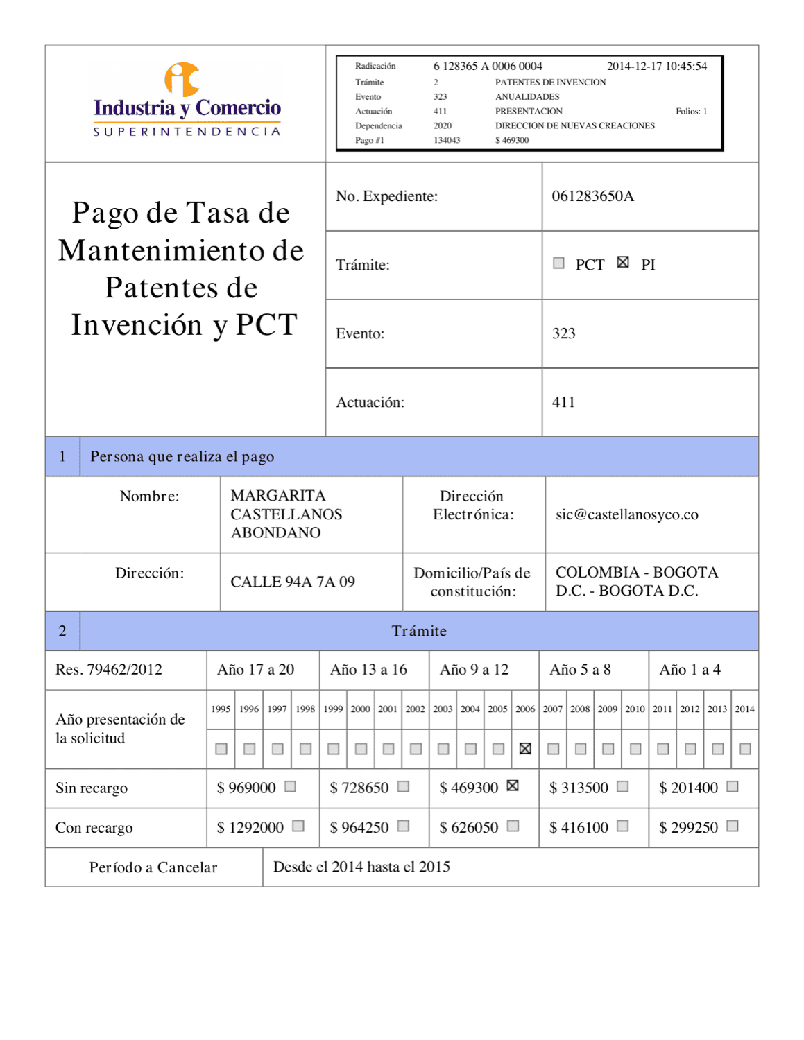 MONTAJE DE DESGASTE