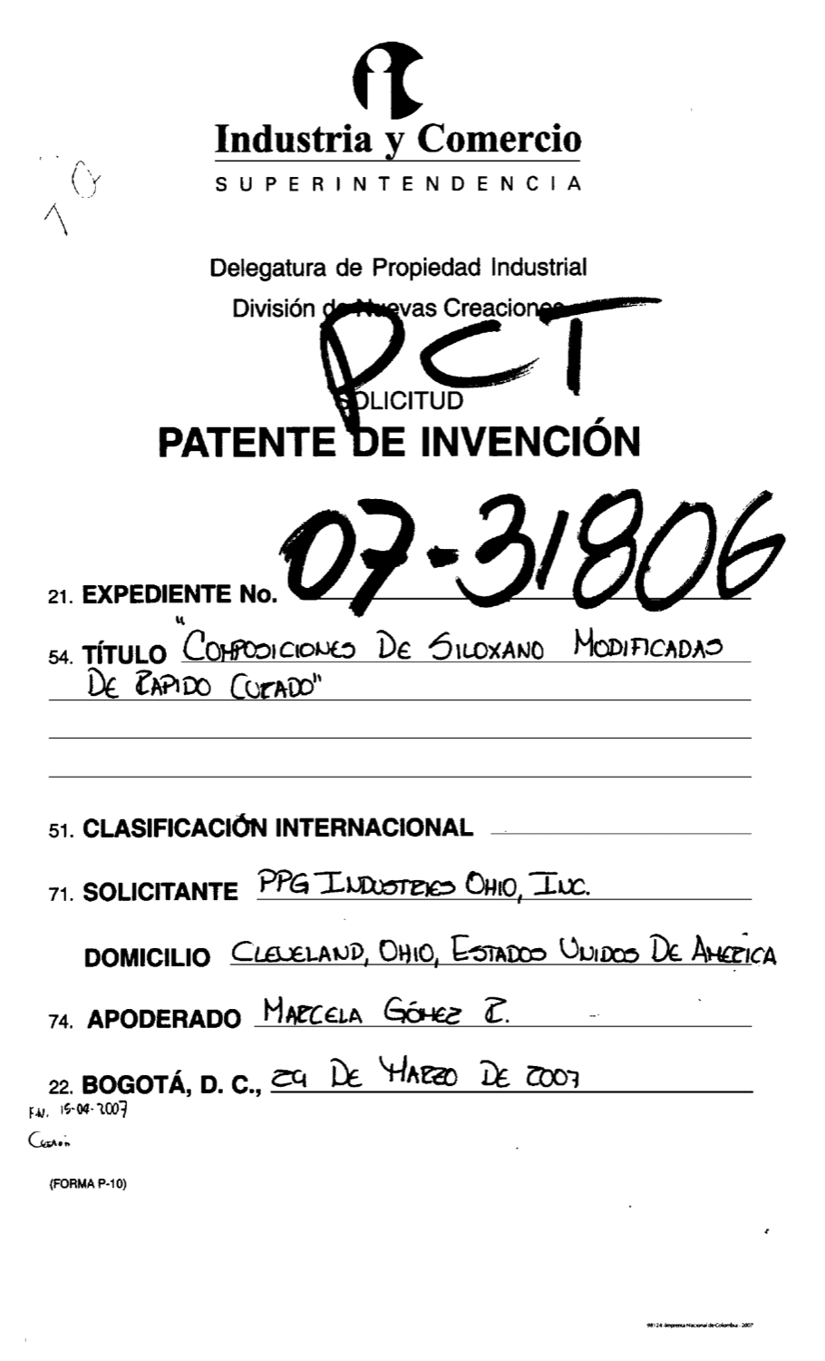 COMPOSICIONES DE SILOXANO MODIFICADAS DE RAPIDO CURADO