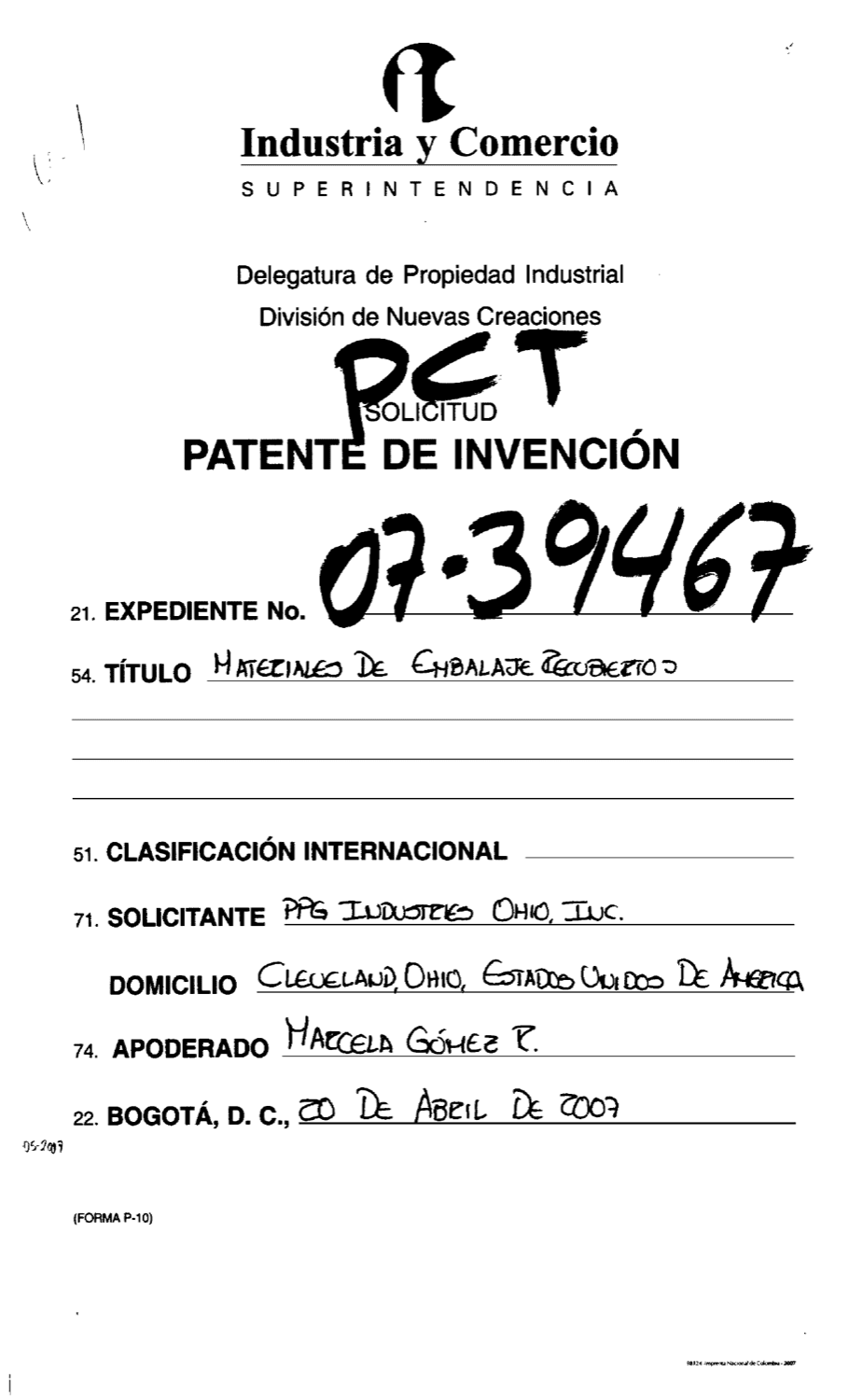 MATERIALES DE EMBALAJE RECUBIERTOS