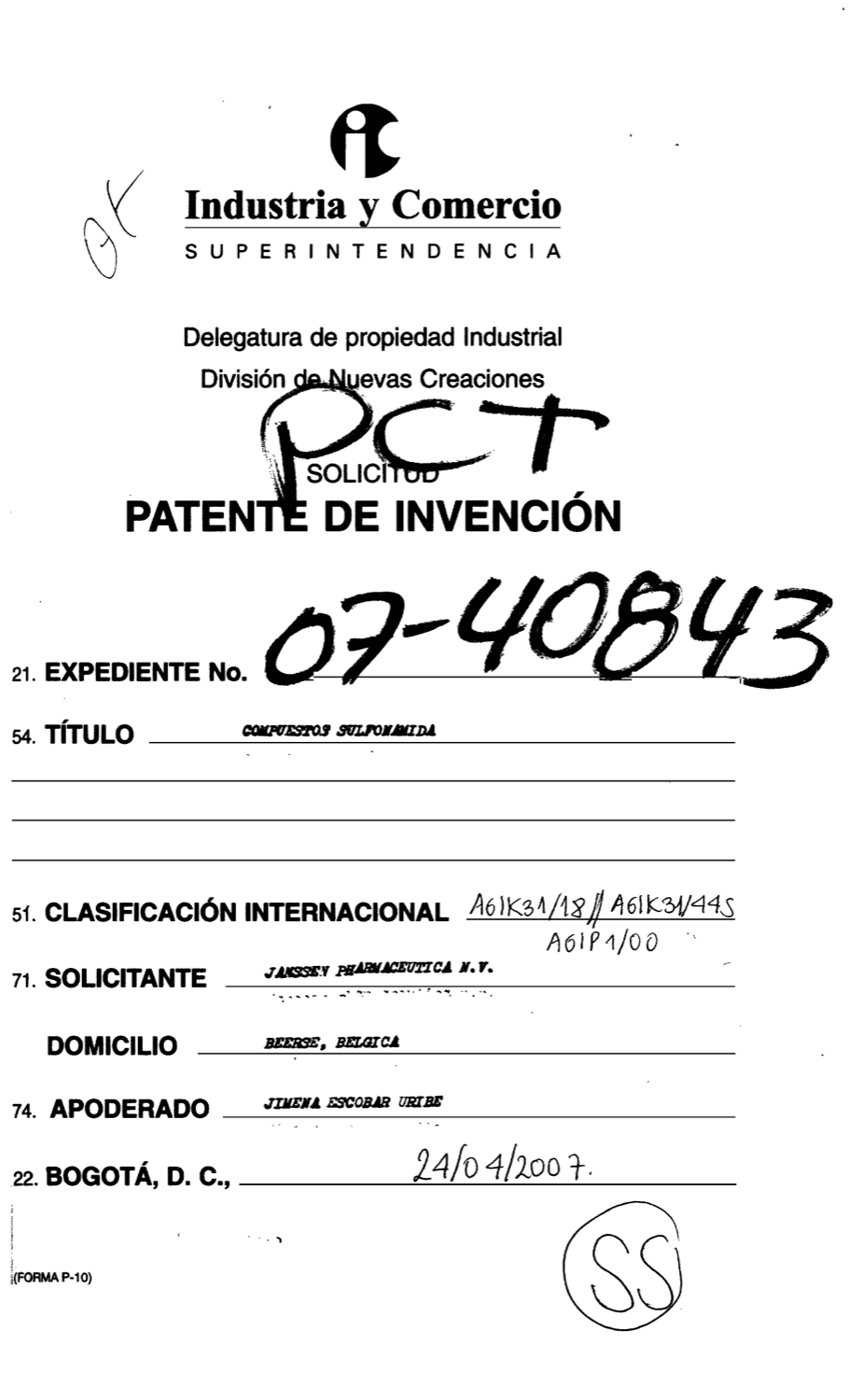 COMPUESTOS SULFONAMIDAS