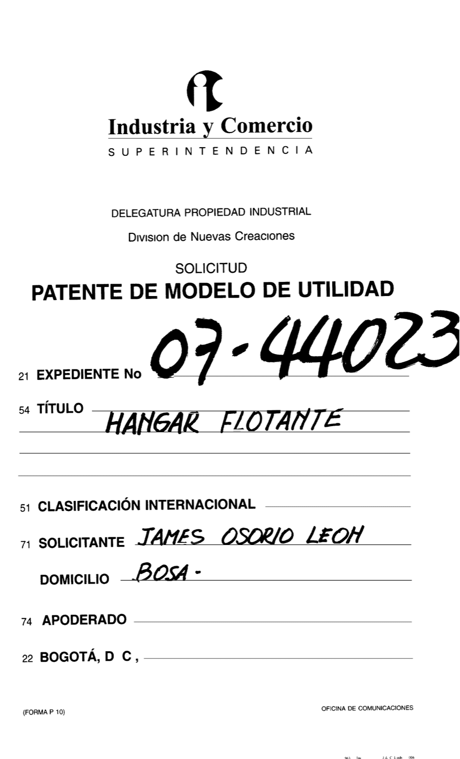 HANGAR FLOTANTE