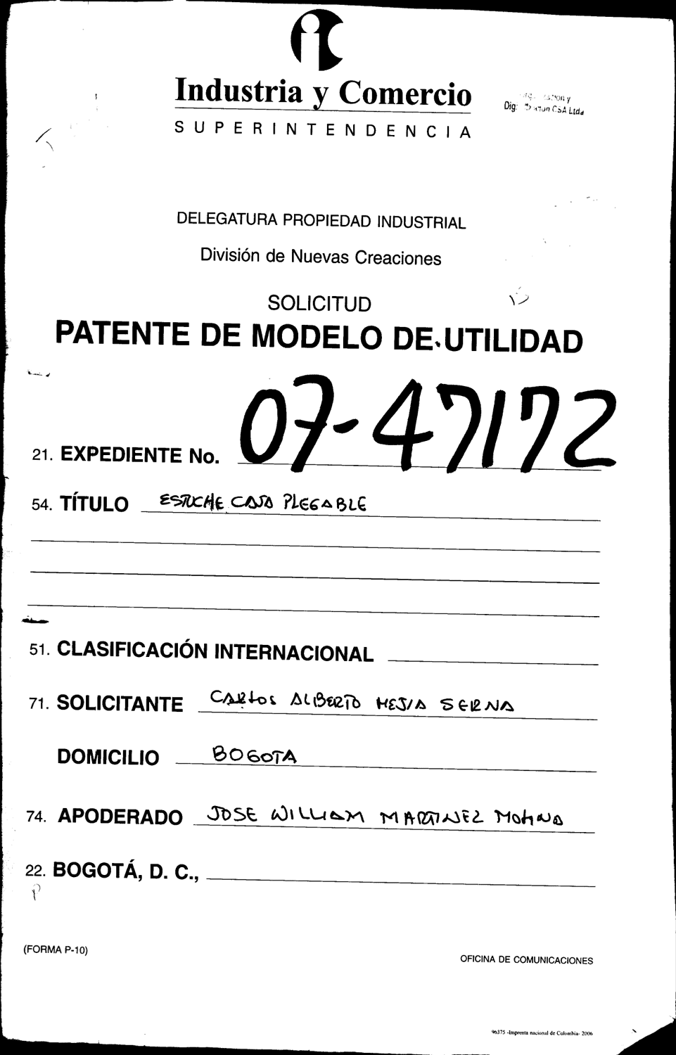 CAJA ESTUCHE PLEGABLE