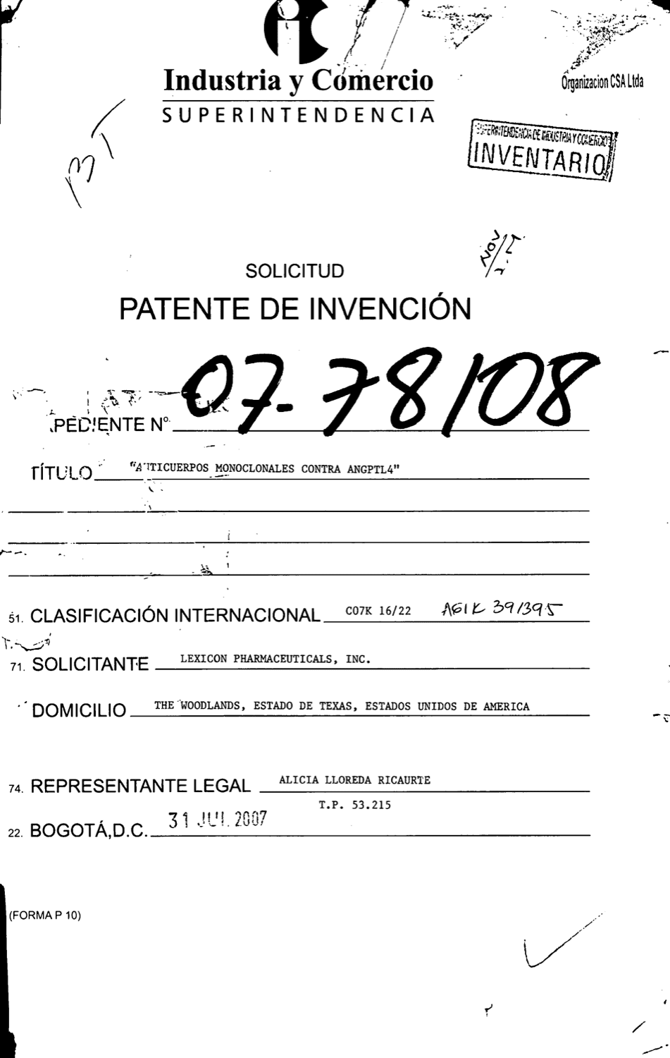 ANTICUERPOS MONOCLONALES CONTRA ANGPTL4