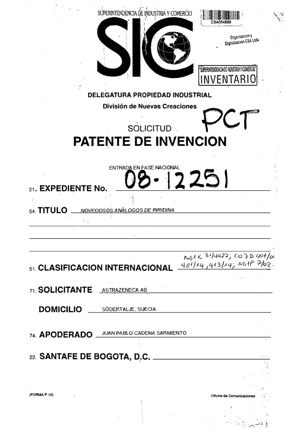NOVEDOSOS ANALOGOS DE PIRIDINA
