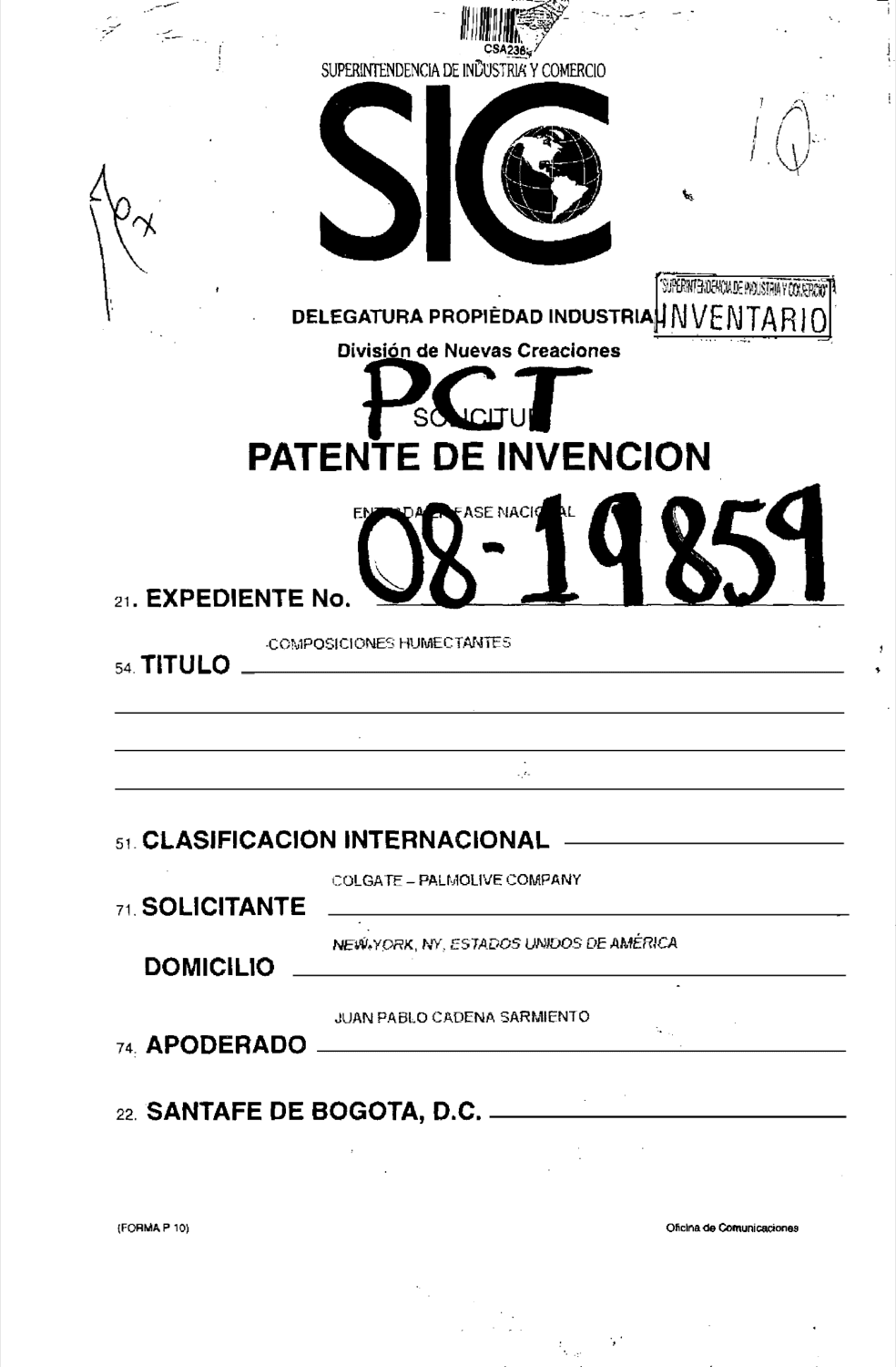 COMPOSICIONES HUMECTANTES