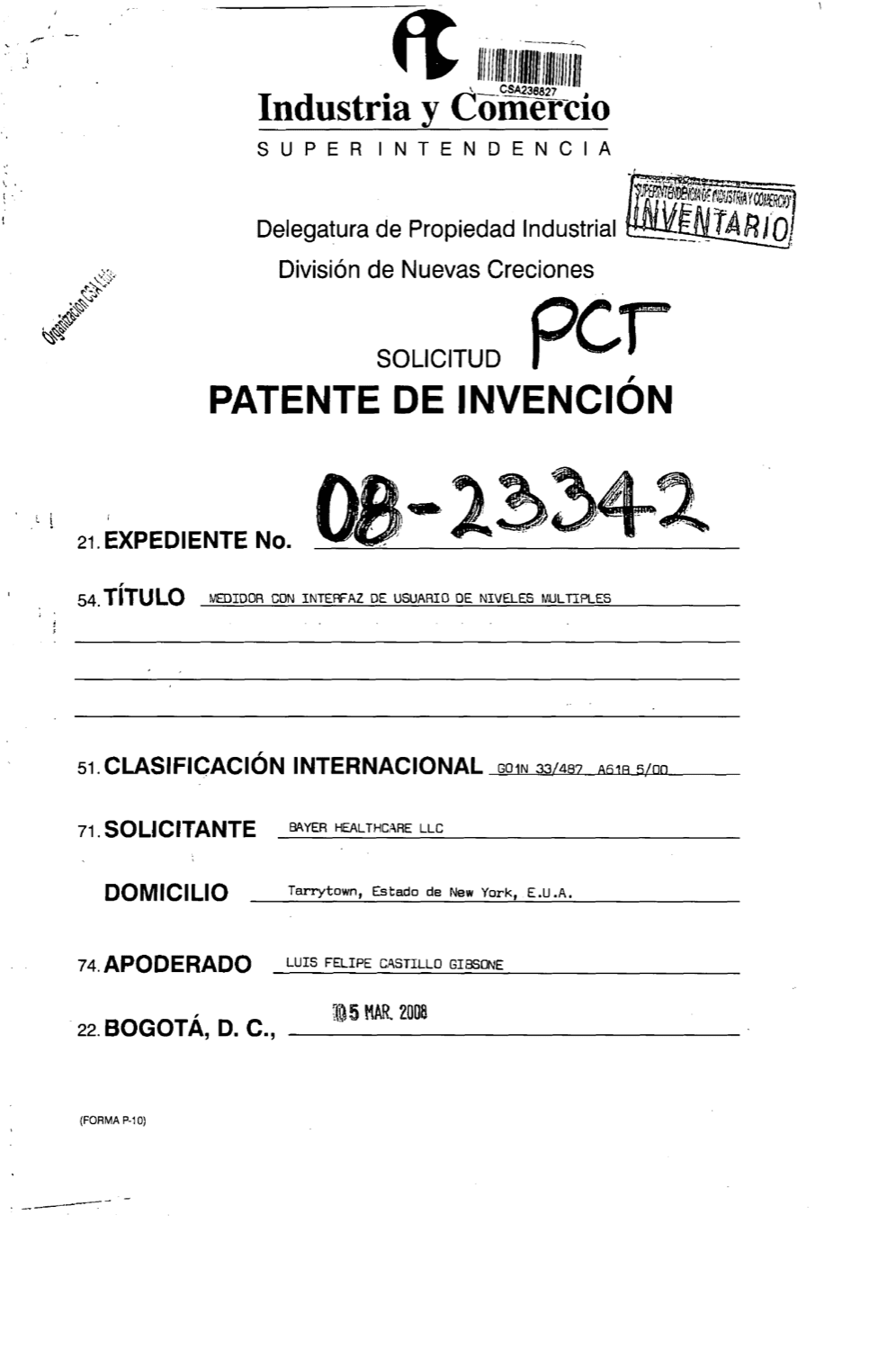 MEDIDOR CON INTERFAZ DE USUARIO DE NIVELES MULTIPLES