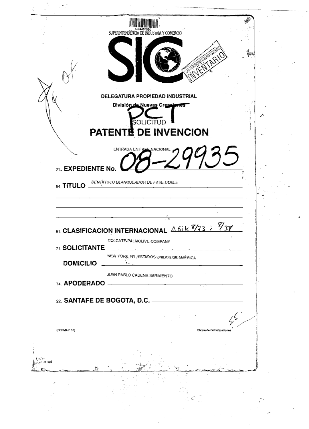 DENTRIFICO BLANQUEADOR DE FASE DOBLE