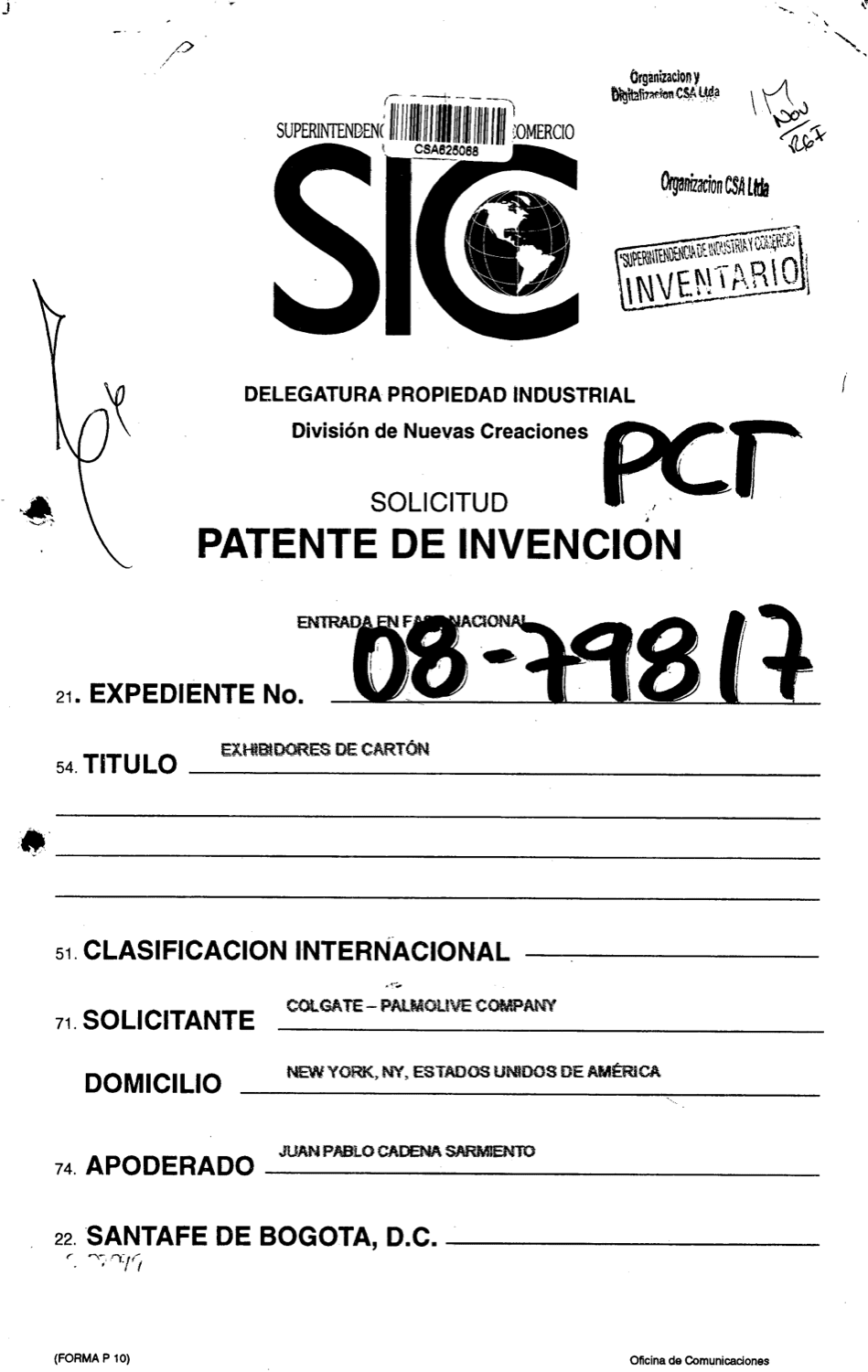EXHIBIDORES DE CARTON