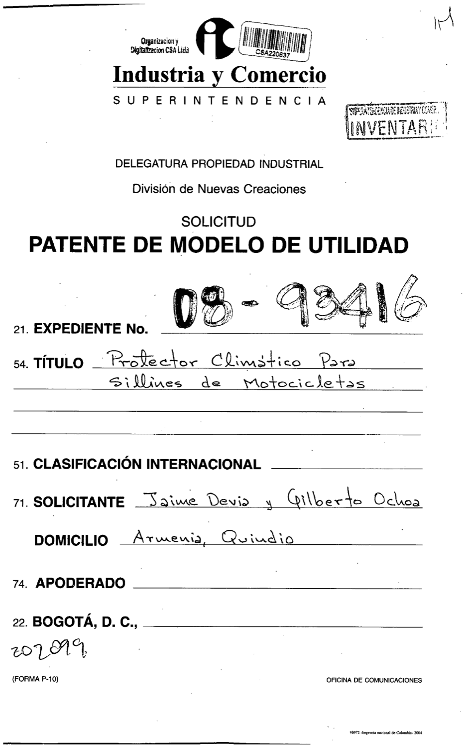 PROTECTOR CLIMATICO PARA SILLINES DE MOTOCICLETAS