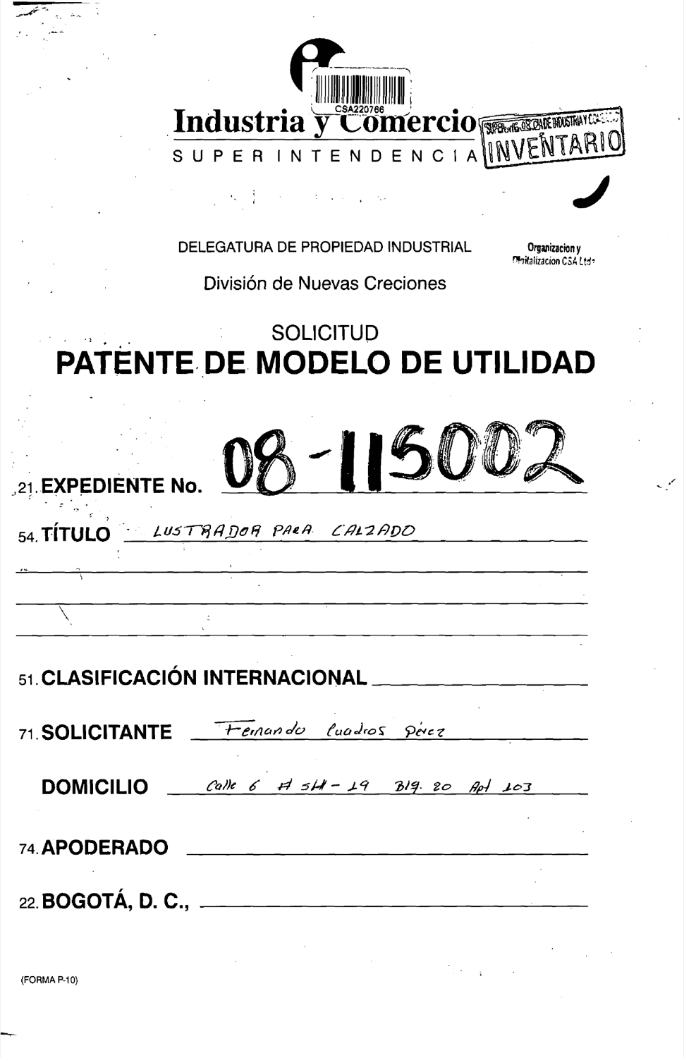 LUSTRADOR PARA CALZADO