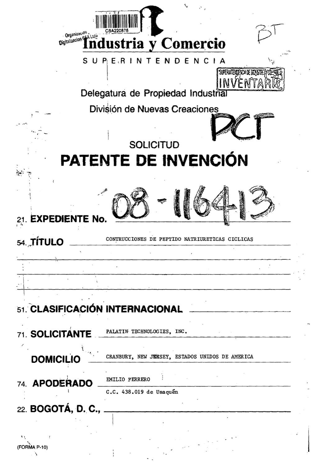 CONSTRUCCIONES DE PÉPTIDO NATRIURÉTICAS CÍCLICAS