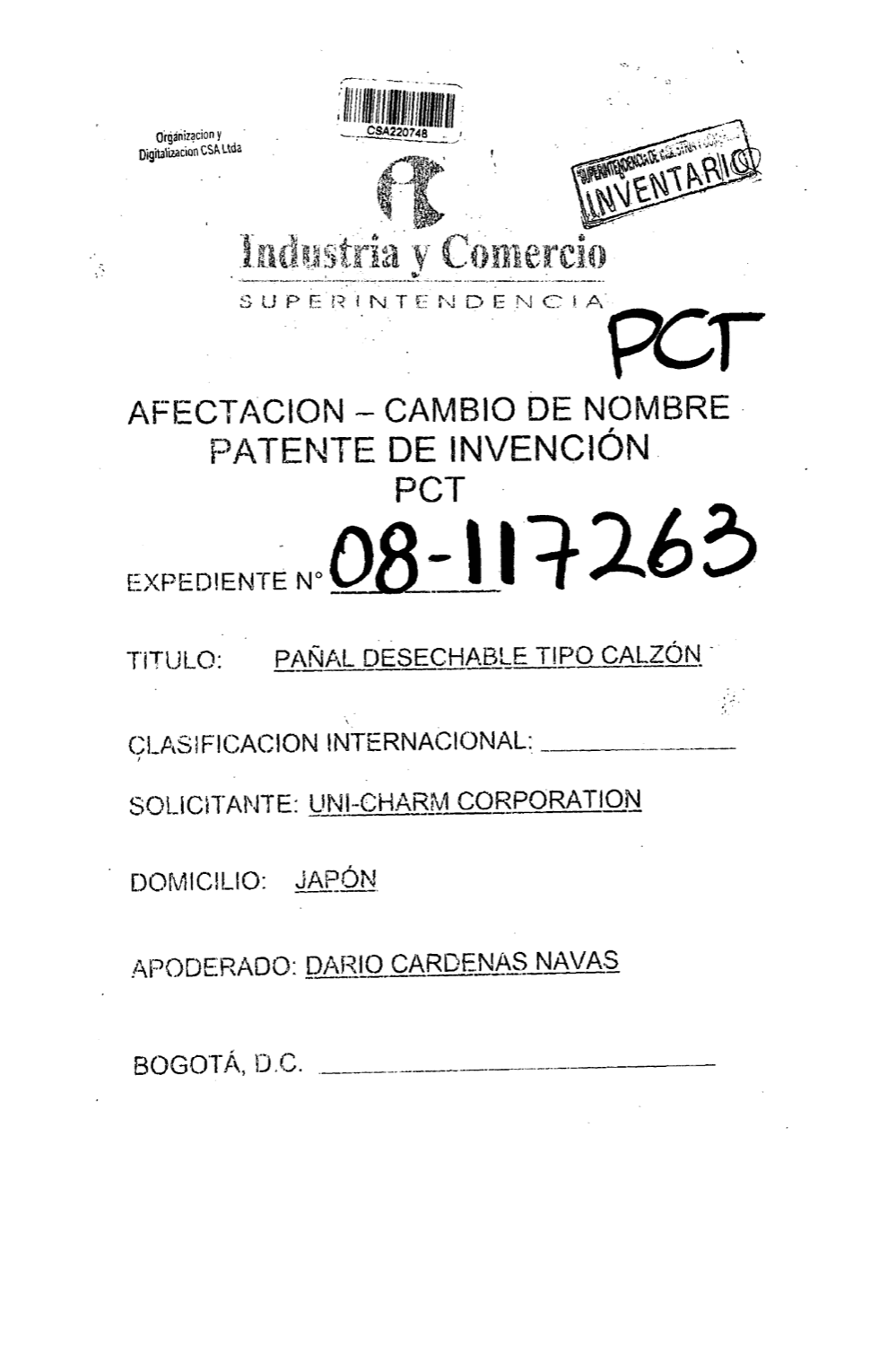 PAÑAL DESECHABLE TIPO CALZÓN