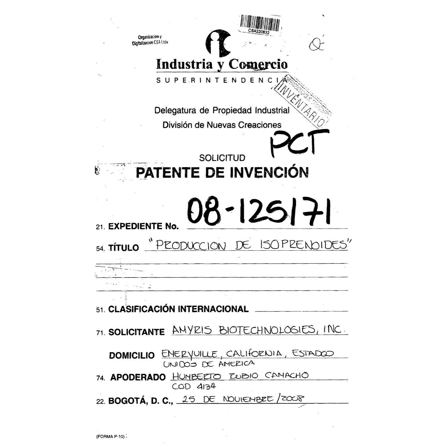 PRODUCCION DE ISOPRENOIDES
