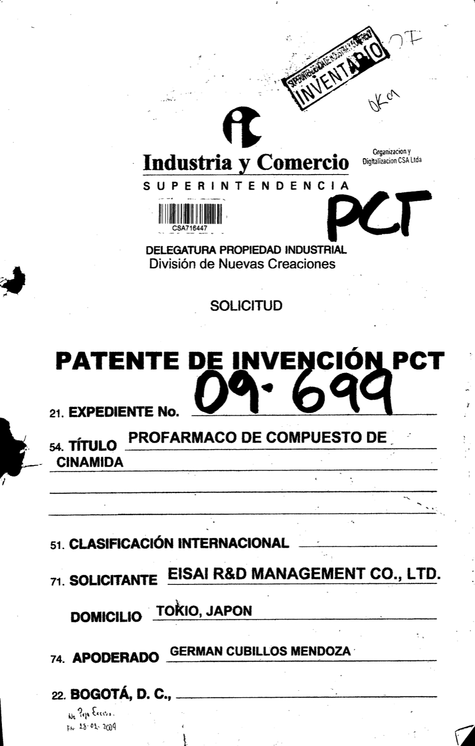 PROFARMACO DE COMPUESTO DE CINAMIDA