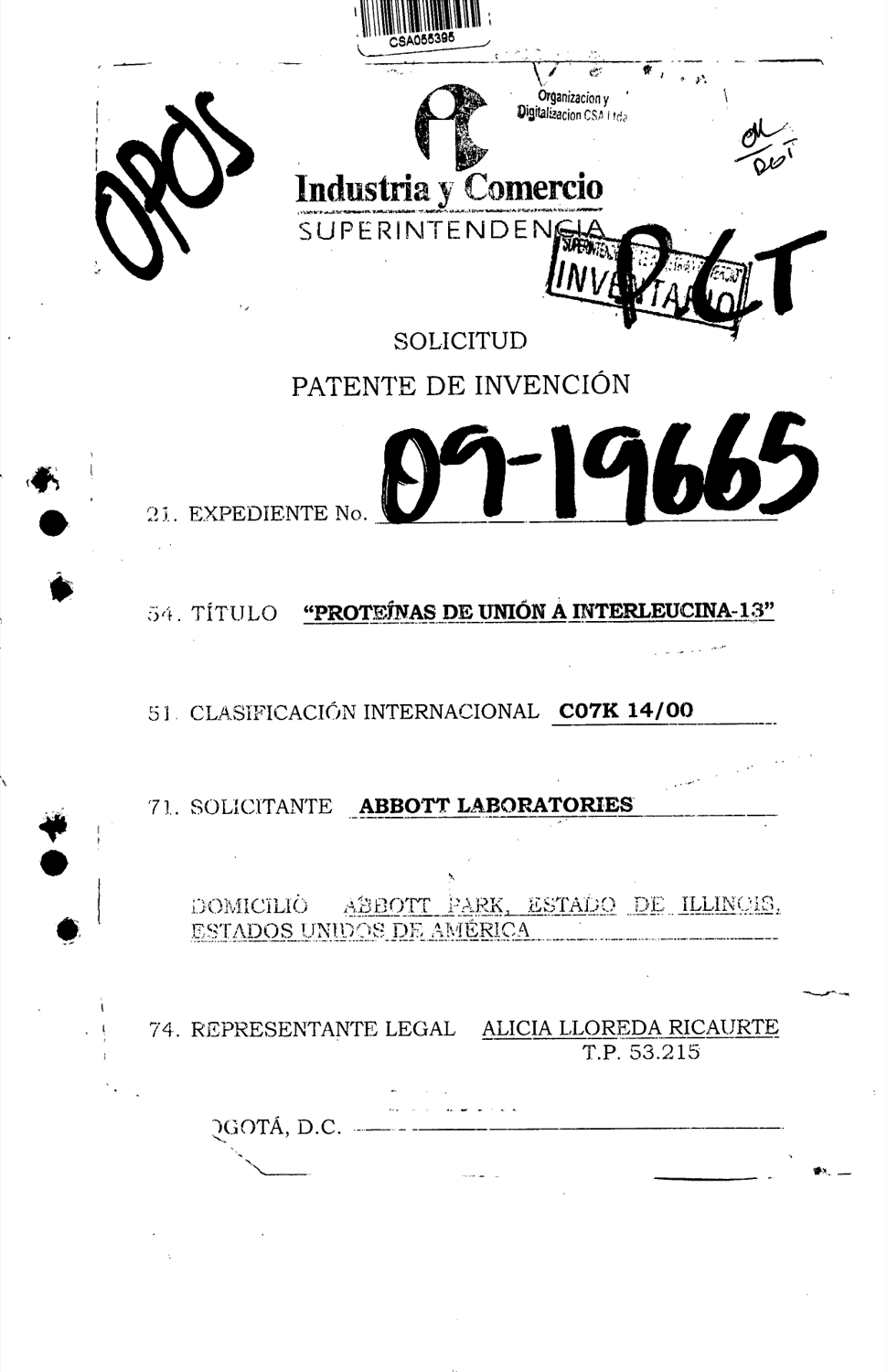 PROTEÍNAS DE UNIÓN A INTERLEUCINA -13