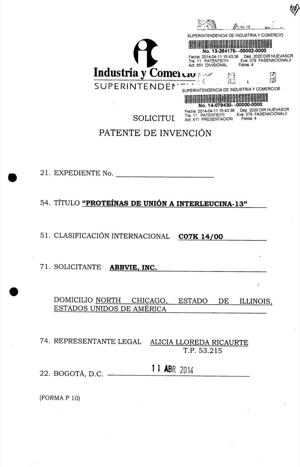 PROTEINAS DE UNION A INTERLEUCINA -13