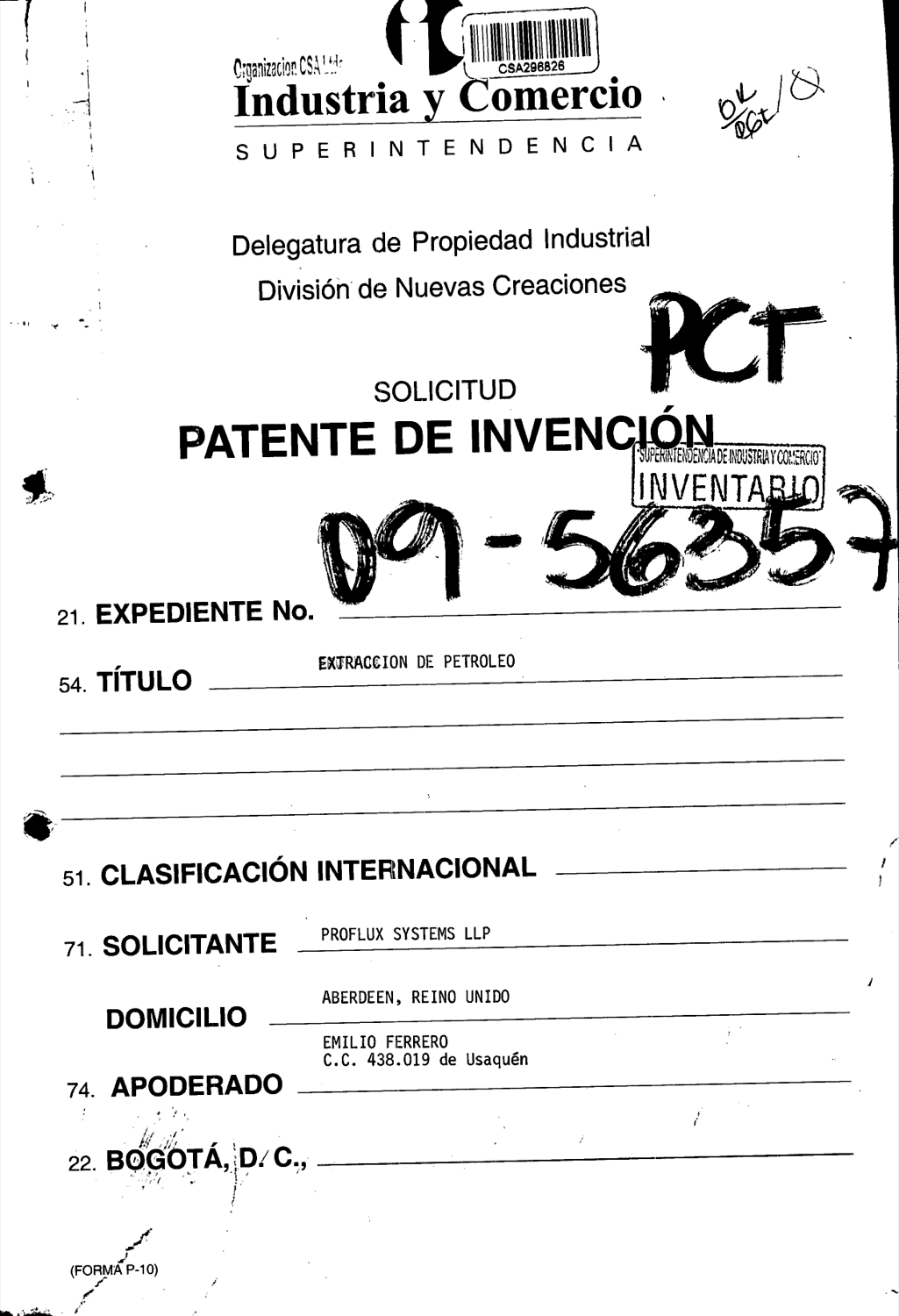 EXTRACCION DE PETROLEO