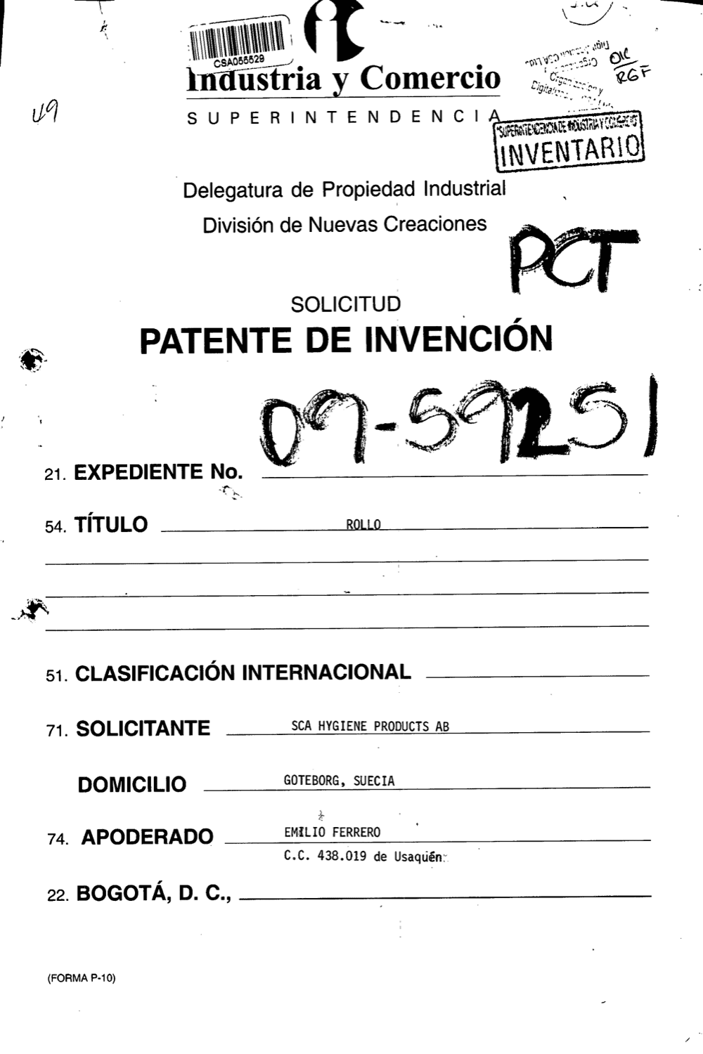 ROLLOS DE HOJAS DISCRETAS ENTRELAZADAS