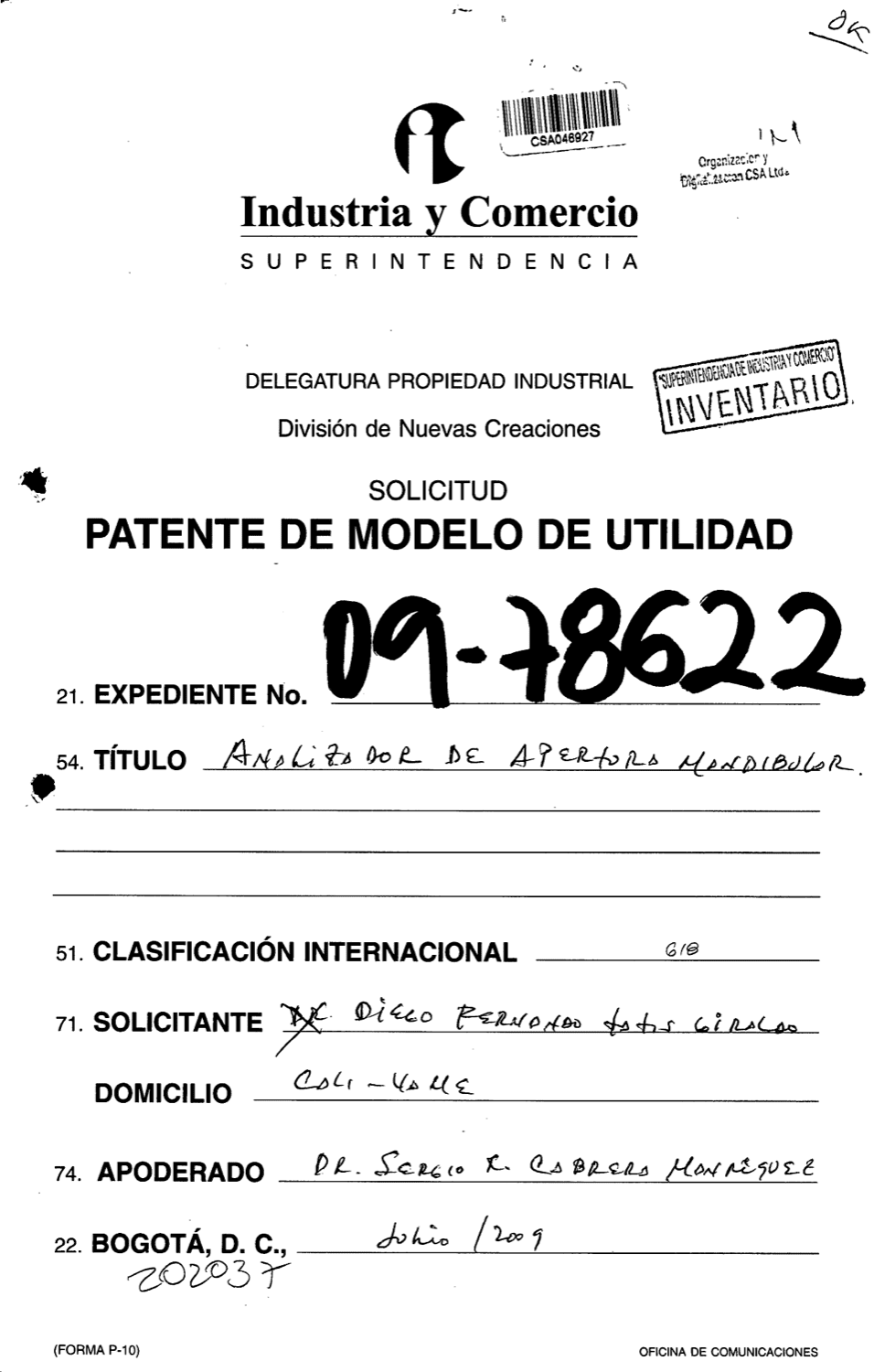 ANALIZADOR DE APERTURA MANDIBULAR