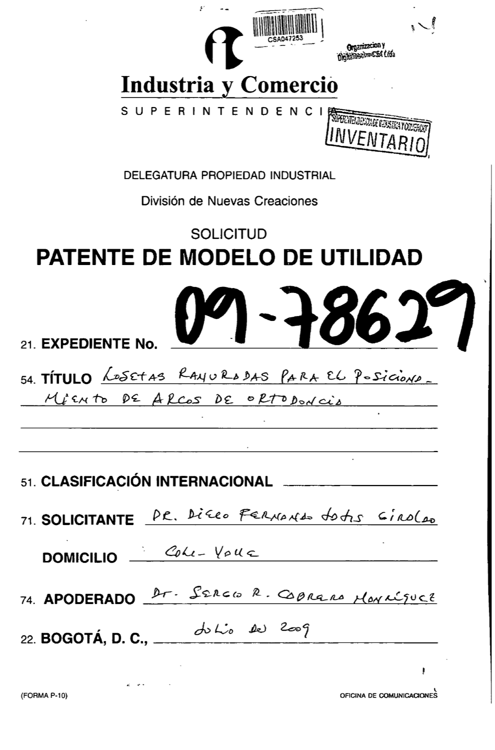 LOSETAS RANURADAS PARA EL POSICIONAMIENTO DE ARCOS DE ORTODONCIA