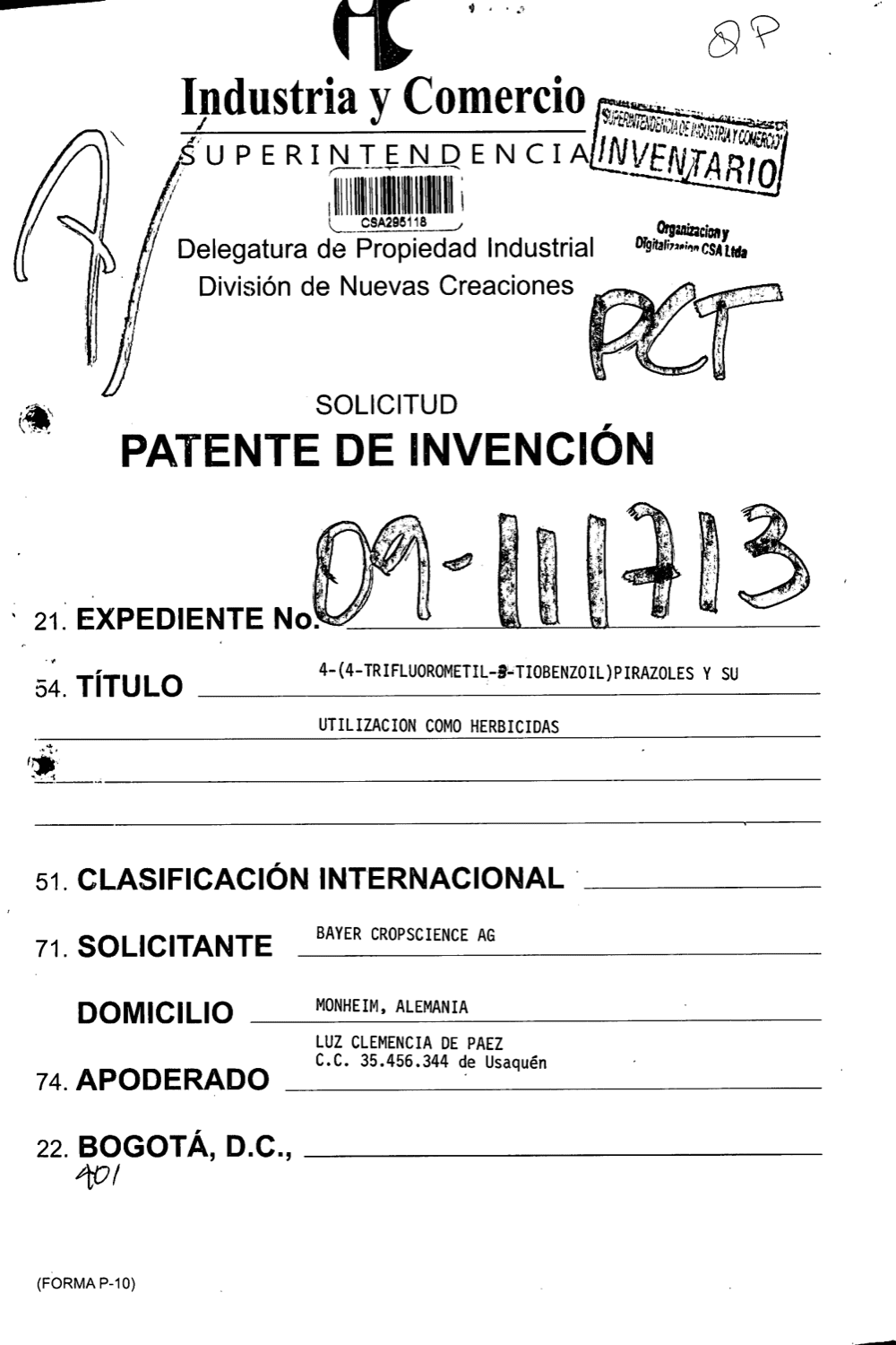 4-(4-TRIFLUOROMETIL-3-TIOBENZOIL)PIRAZOLES Y SU UTILIZACION COMO HERBICIDAS