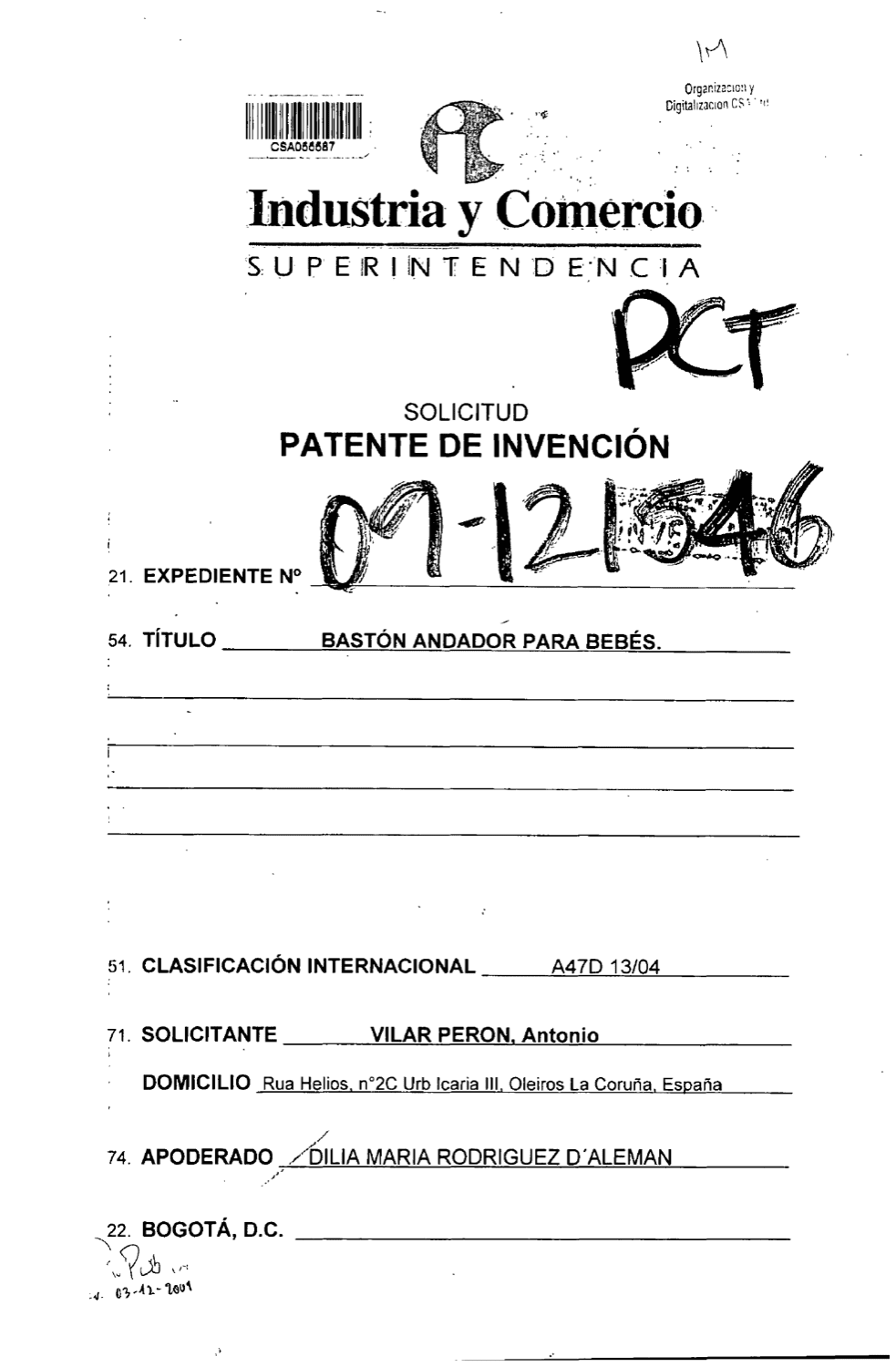 BASTON ANDADOR PARA BEBES