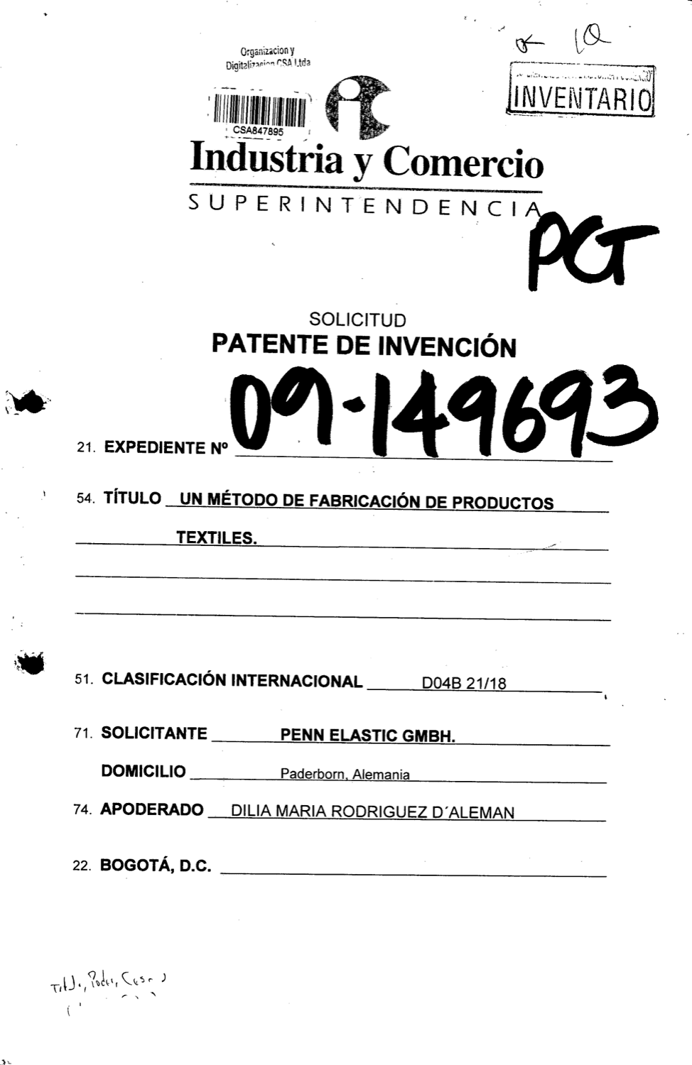 MÉTODO PARA LA FABRICACIÓN DE TEXTILES BASADO EN LA APLICACIÓN DE UN PANEL DE ALGODÓN QUE TIENE DOS ZONAS CON PATRONES PREDERTEMINADOS QUE SE REPITEN LONGITUDINALMENTE