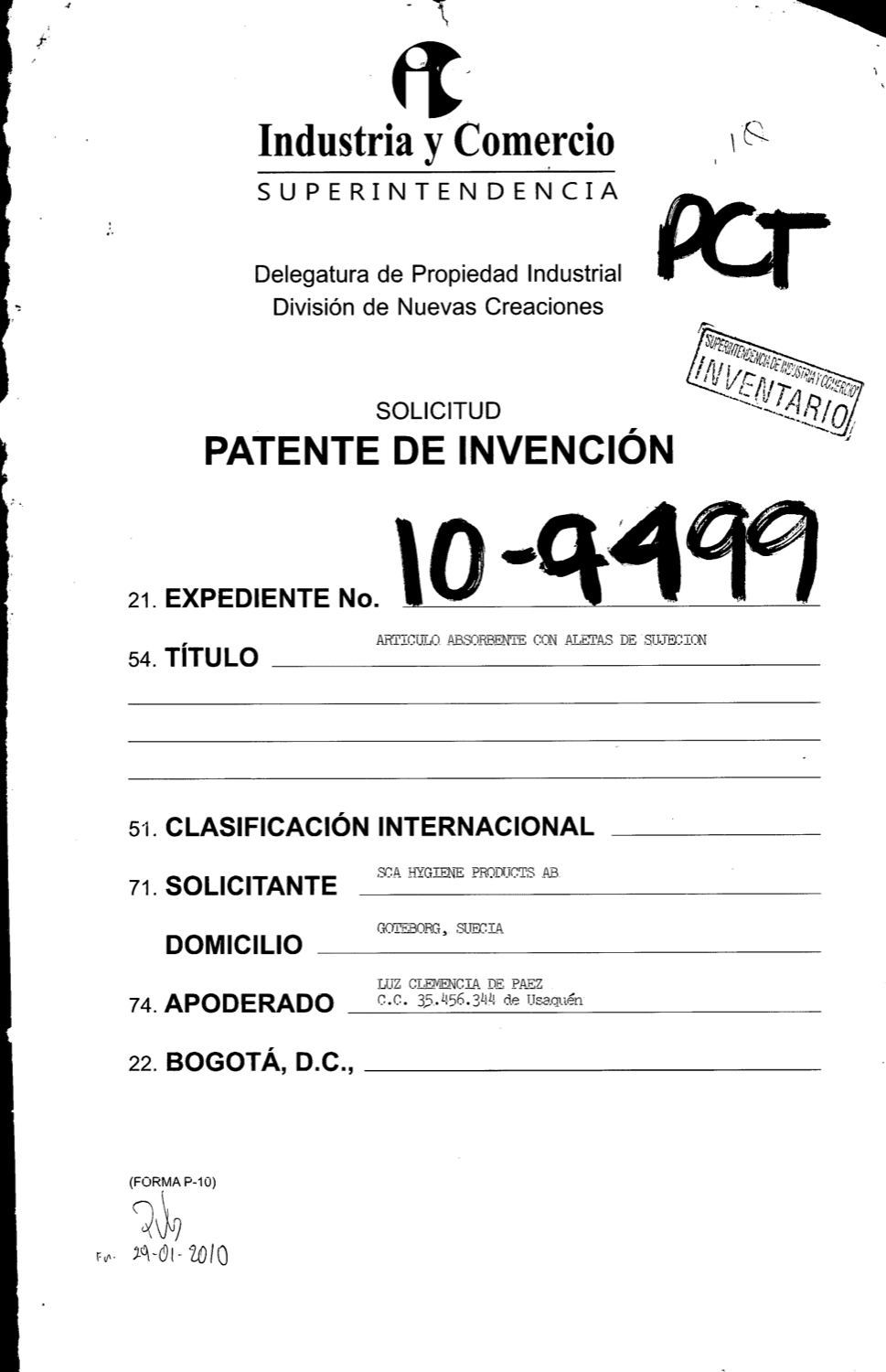 ARTÍCULO ABSORBENTE CON ALETAS PLEGABLES DE SUJECIÓN CON DIFERENTES FUERZAS ADHERENTES PARA UN DESDOBLÉS SELECTIVO Y ESCALONADO