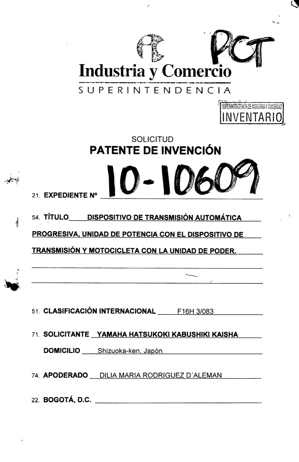 TRASMISIÓN AUTOMÁTICA PROGRESIVA