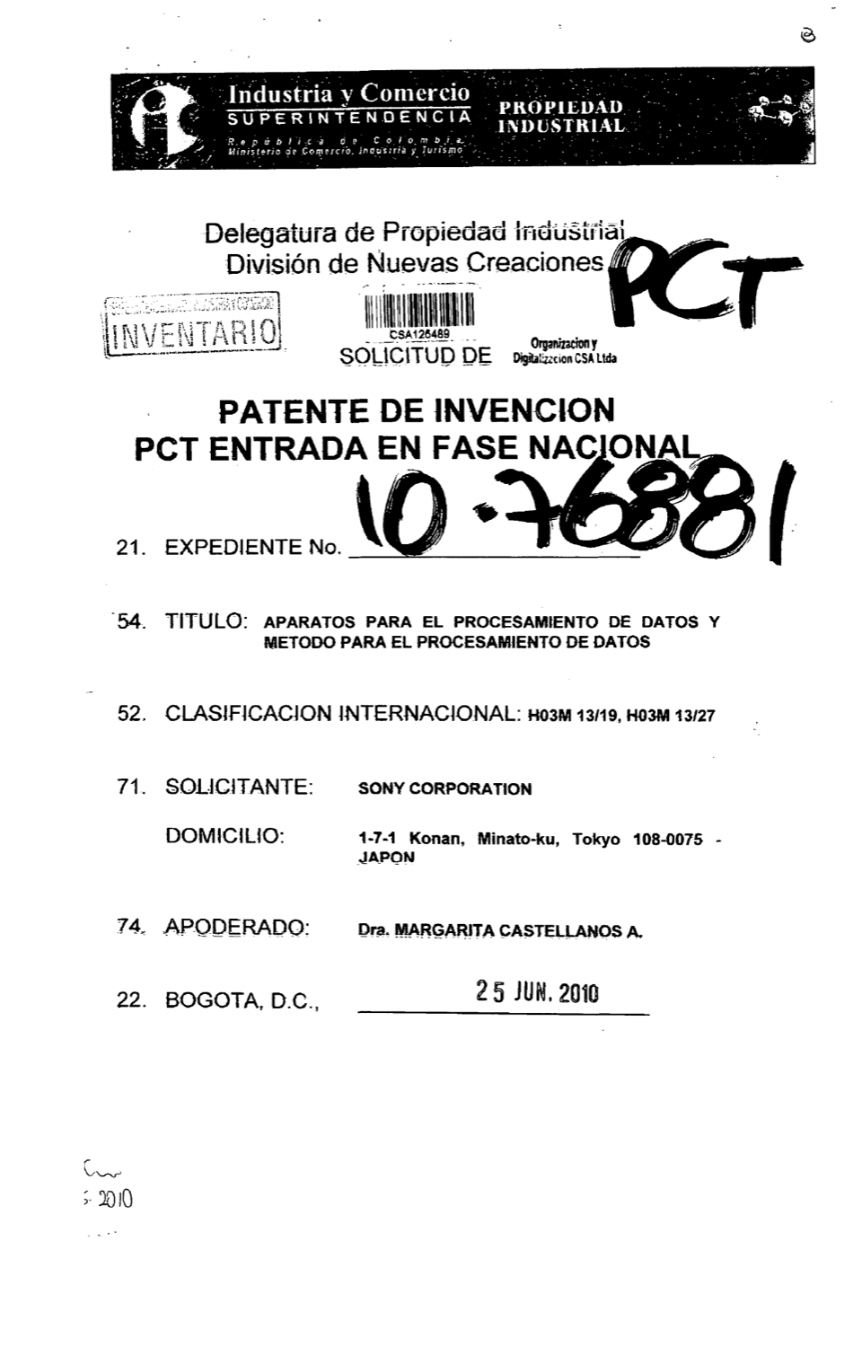 MÉTODOS PARA EL PROCESAMIENTO DE DATOS PARA UN APARATO DE PROCESAMIENTO DE DATOS QUE RECIBE UN CÓDIGO LDPC TRANSMITIDO AL MISMO EN UNA FORMA INTERCALADA COMO UN SÍMBOLO O SÍMBOLOS CADA UNO FORMADO DE DOS O MÁS BITS DE CÓDIGO