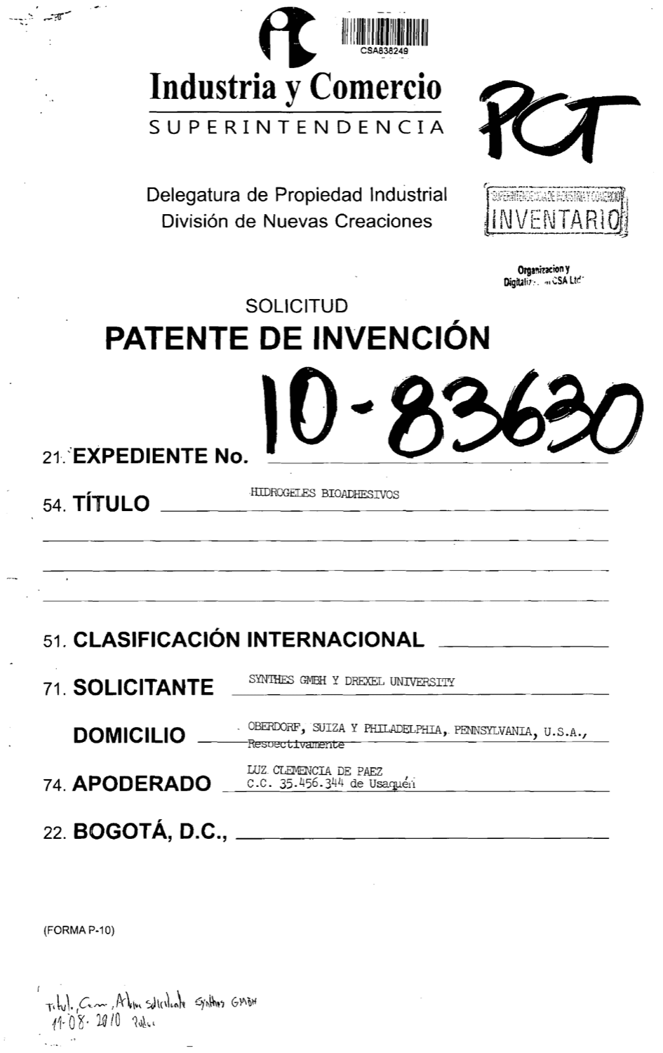 UNA COMPOSICIÓN DE HIDROGEL BIOADHESIVO QUE COMPRENDE UN POLIMERO QUE CONTIENE AMINA, UN POLÍMERO HIDRÓFILO Y UN COMPONENTE DE ALDHEIDO Y EL EQUIPO Y MÉTODO PARA FORMAR LA COMPOSICIÓN