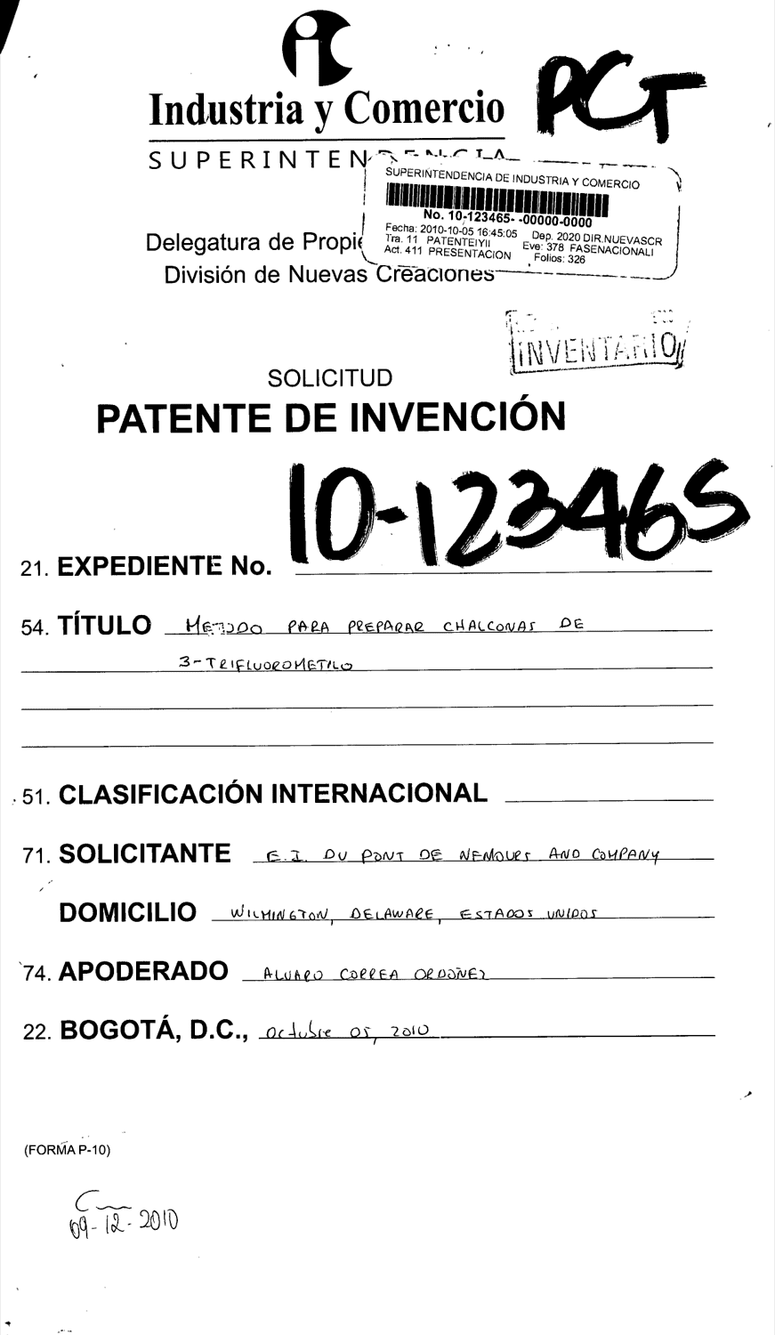 METODO PARA PREPARAR CHALCONAS DE 3-TRIFLUOROMETILO