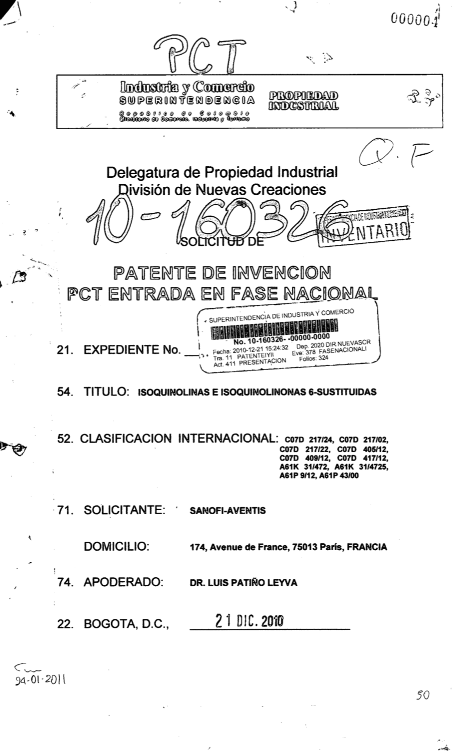 ISOQUINOLINAS E ISOQUINOLINONAS 6-SUSTITUIDAS