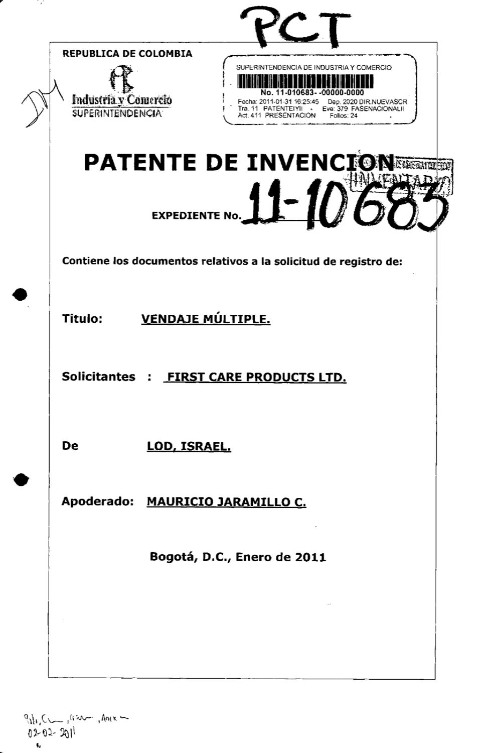 VENDAJE MULTIPLE